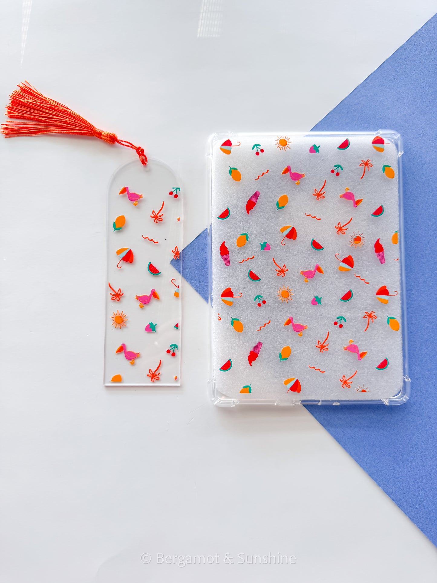 Summertime Fun Acrylic Bookmark