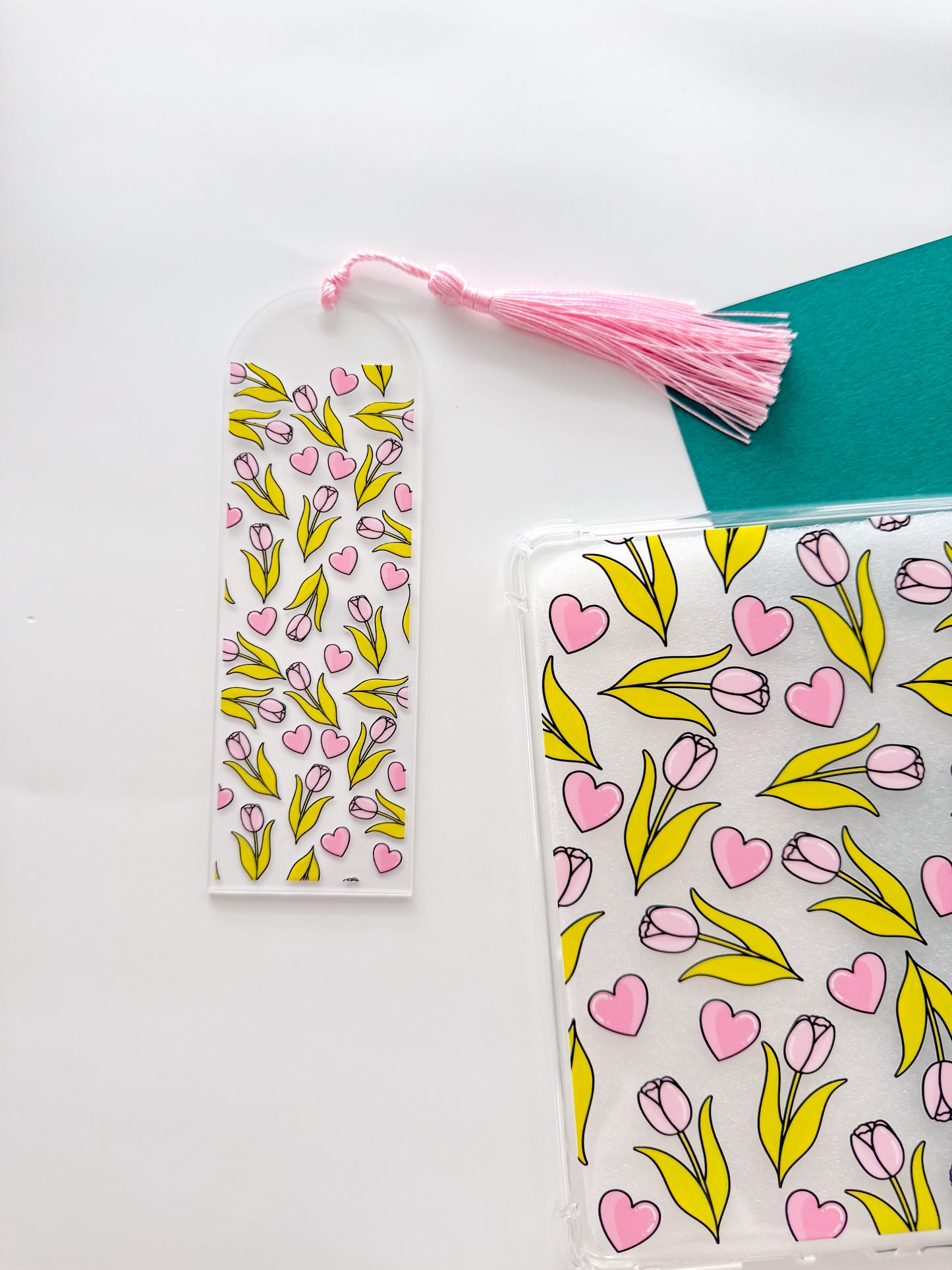 A Love for Tulips Acrylic Bookmark