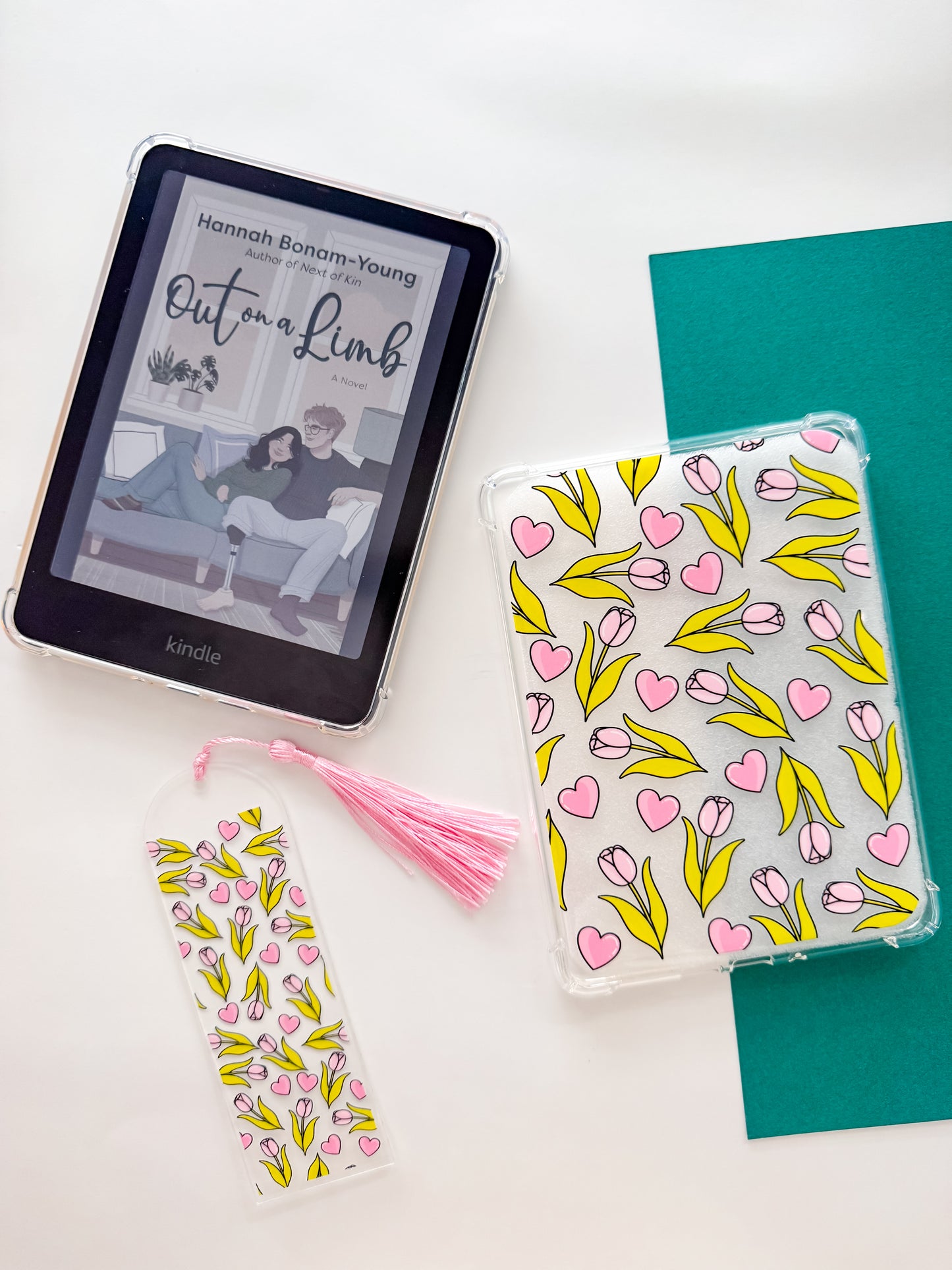 A Love for Tulips Kindle Case