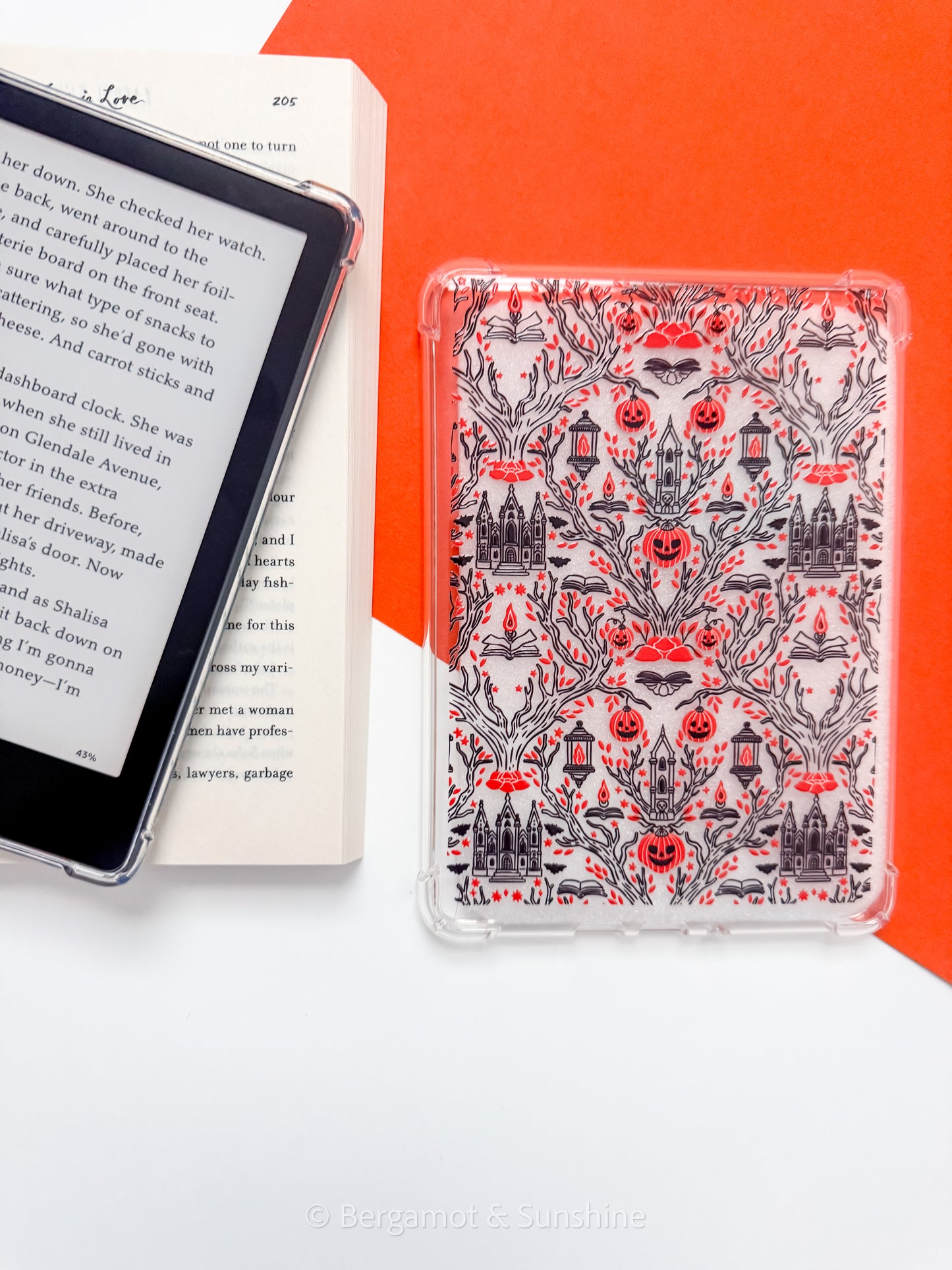 Spooky Mansion Kindle Case