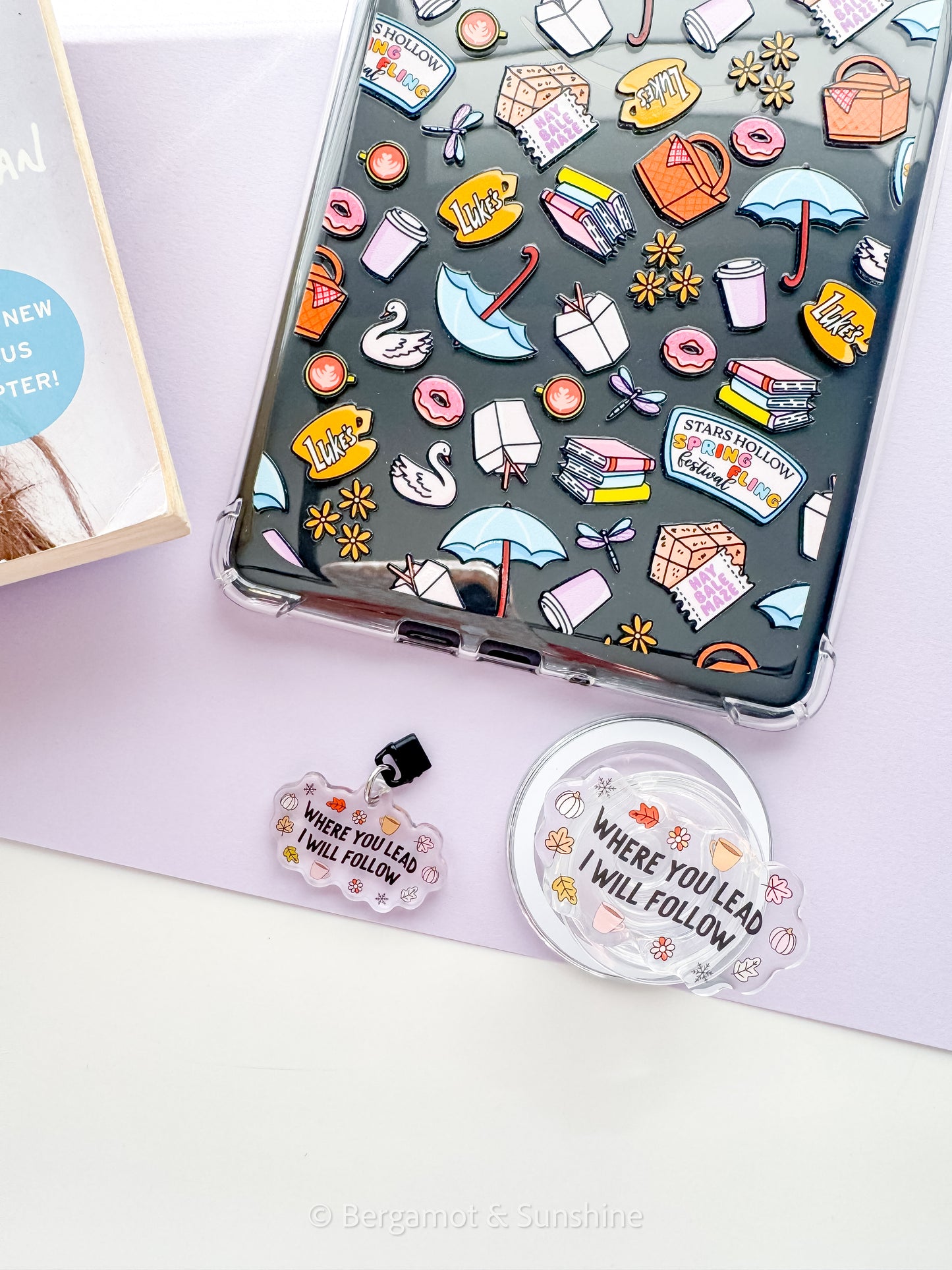 G.G. Ereader / Kindle Dust Plug Charm (Type C)