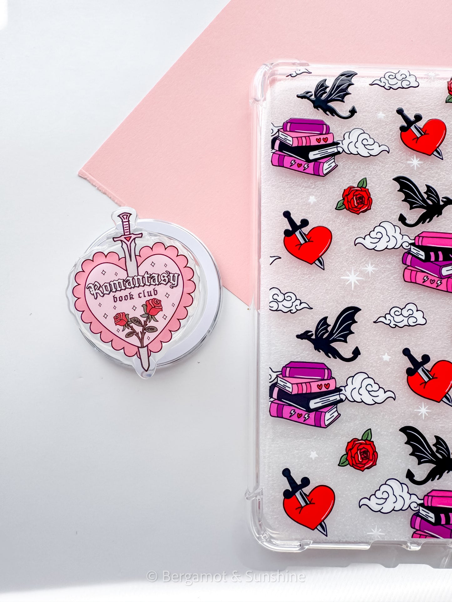 Romantasy Book Club Magsafe Phone and E reader Grip