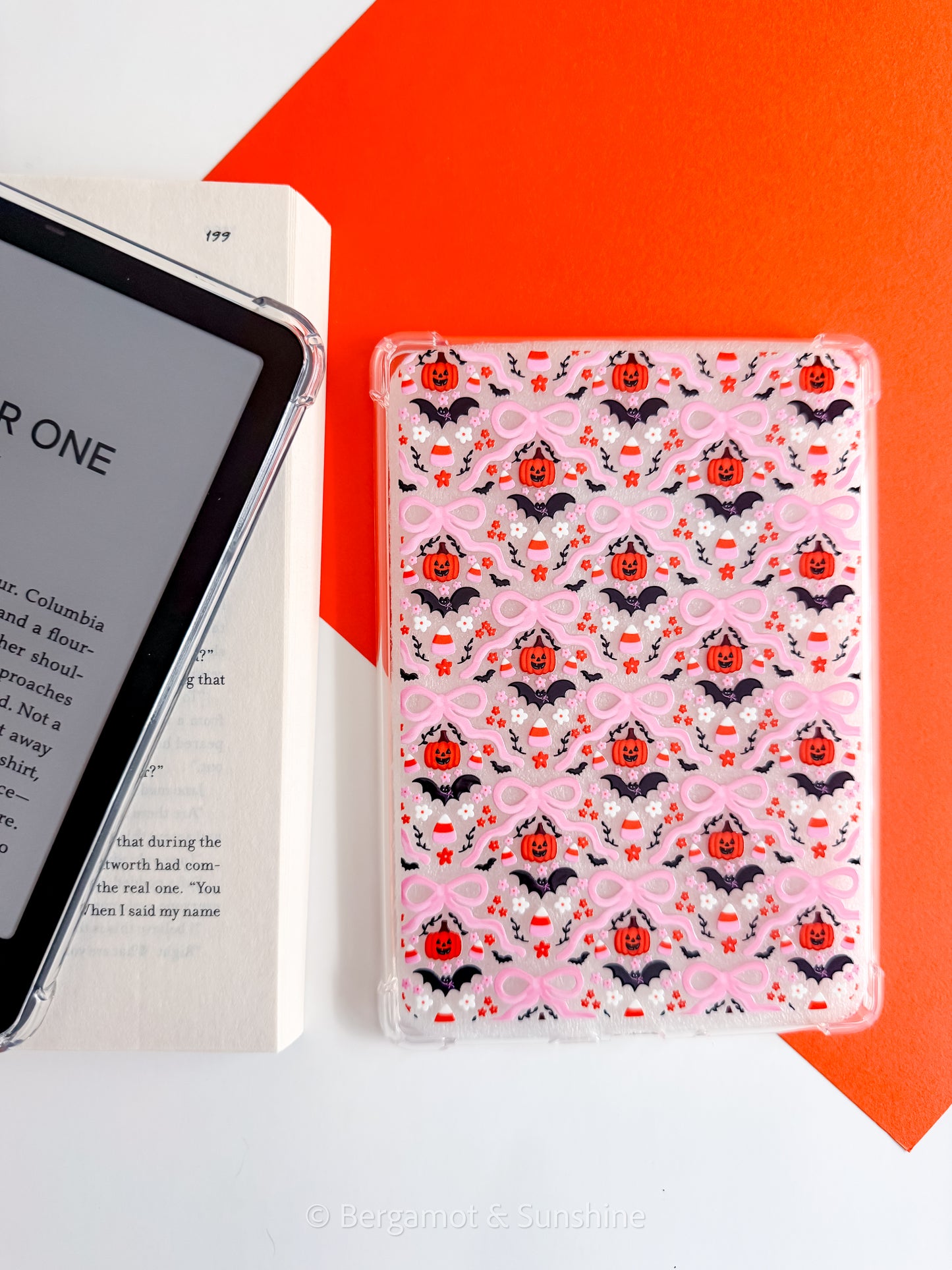 Batty in Bloom Kindle Case