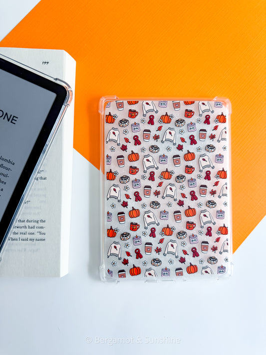 Pumpkin Spice Essentials Kindle Case