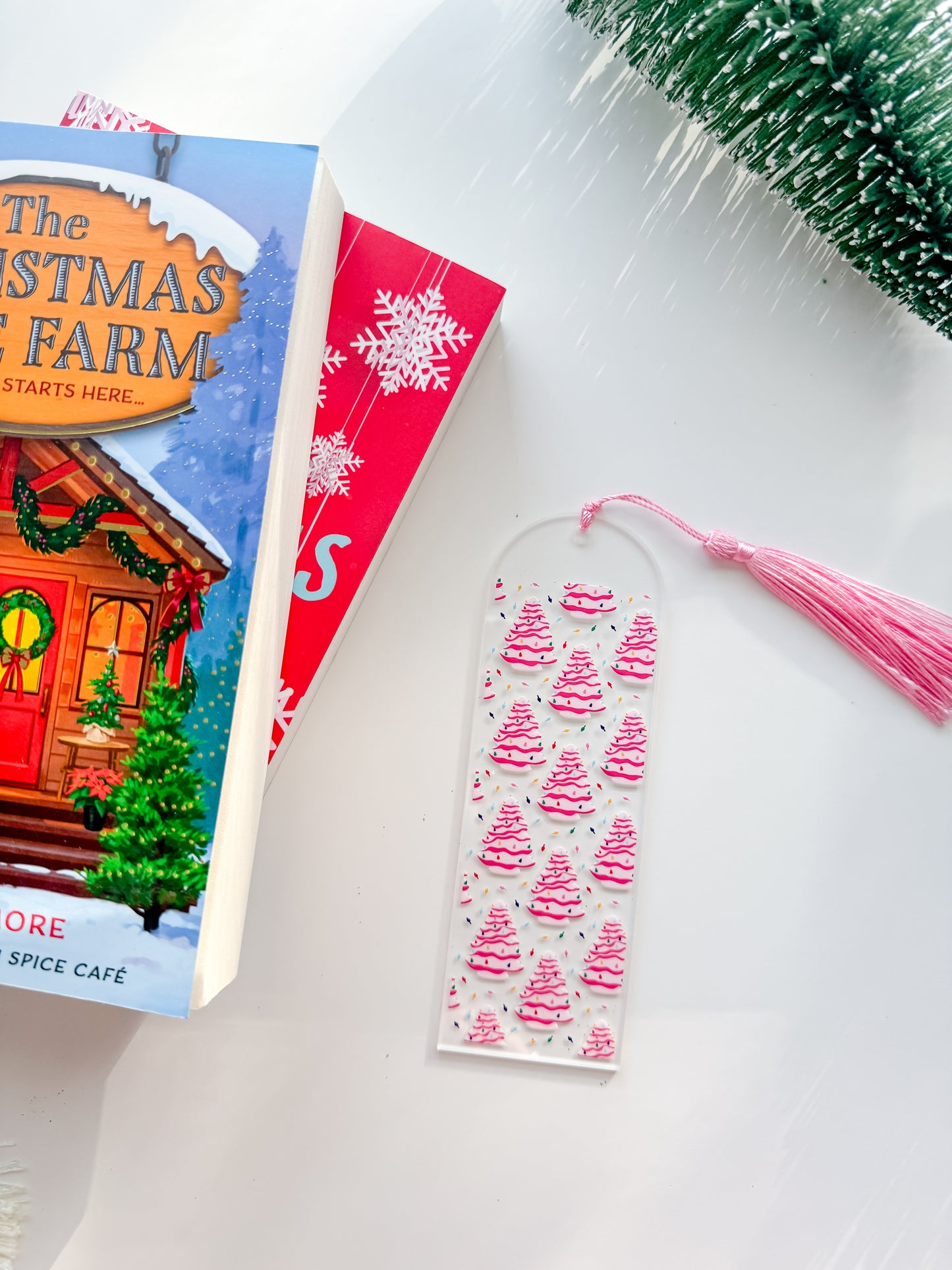 Pink Trees Bookmark