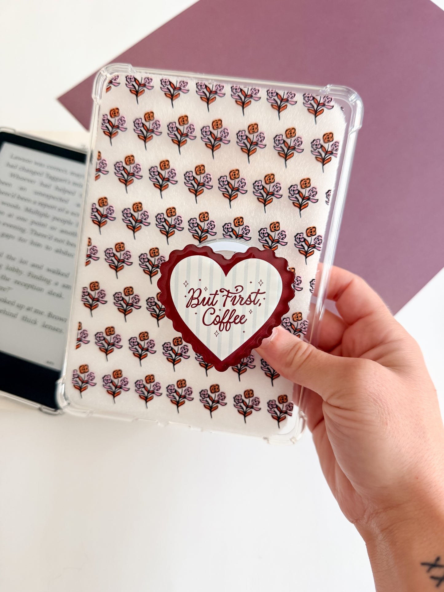 But First.. MagSafe Phone & E-Reader Grip – Bookish Phone Accessory