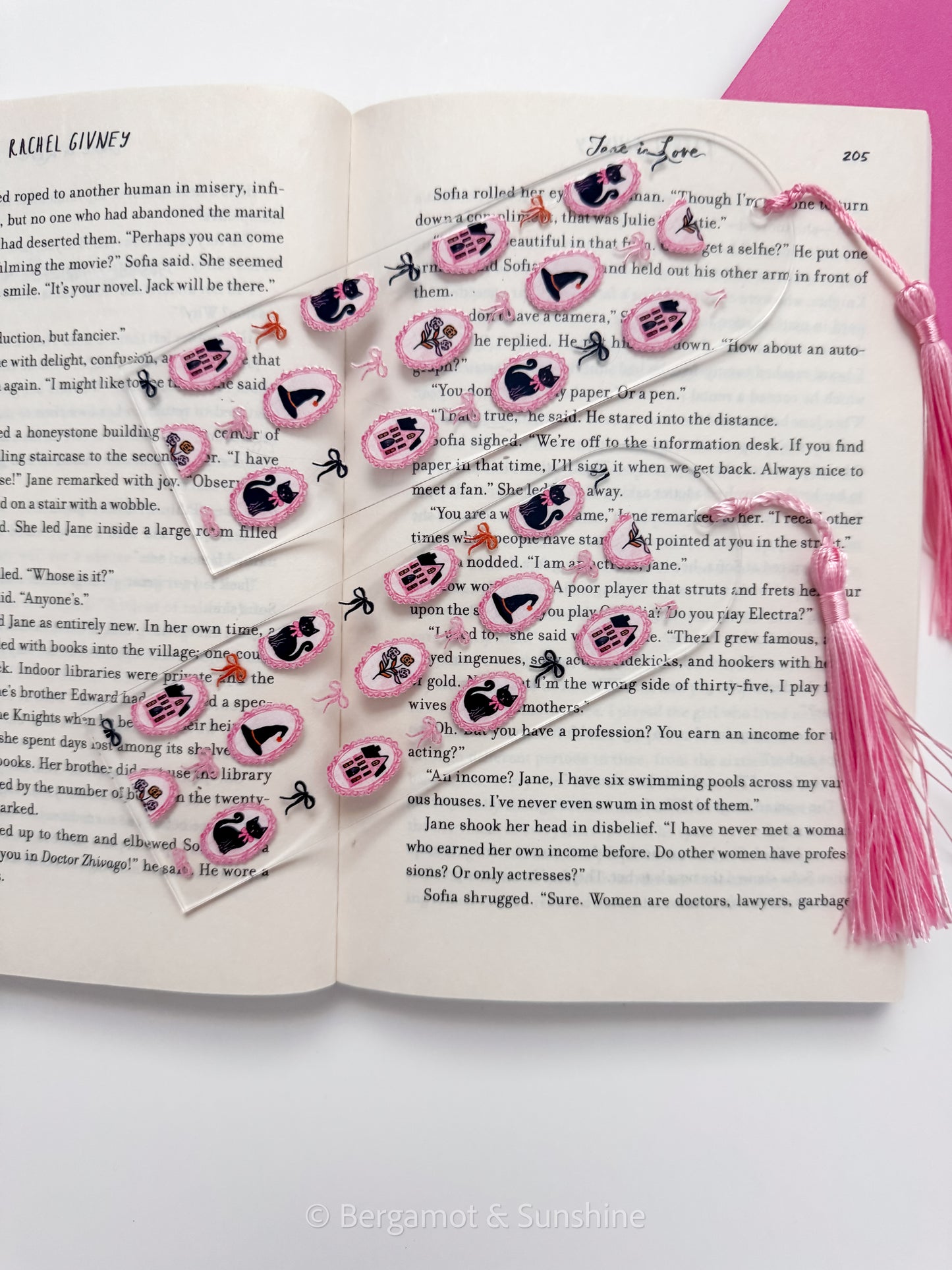 Spooky Cameo Bookmark
