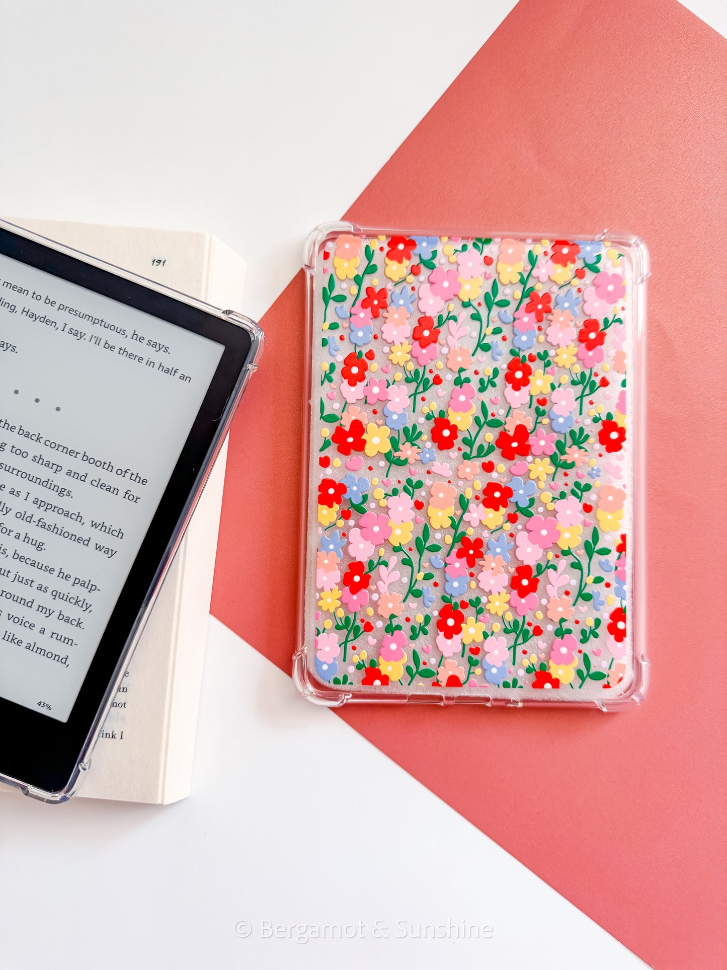 Wildflower Confetti Kindle Case