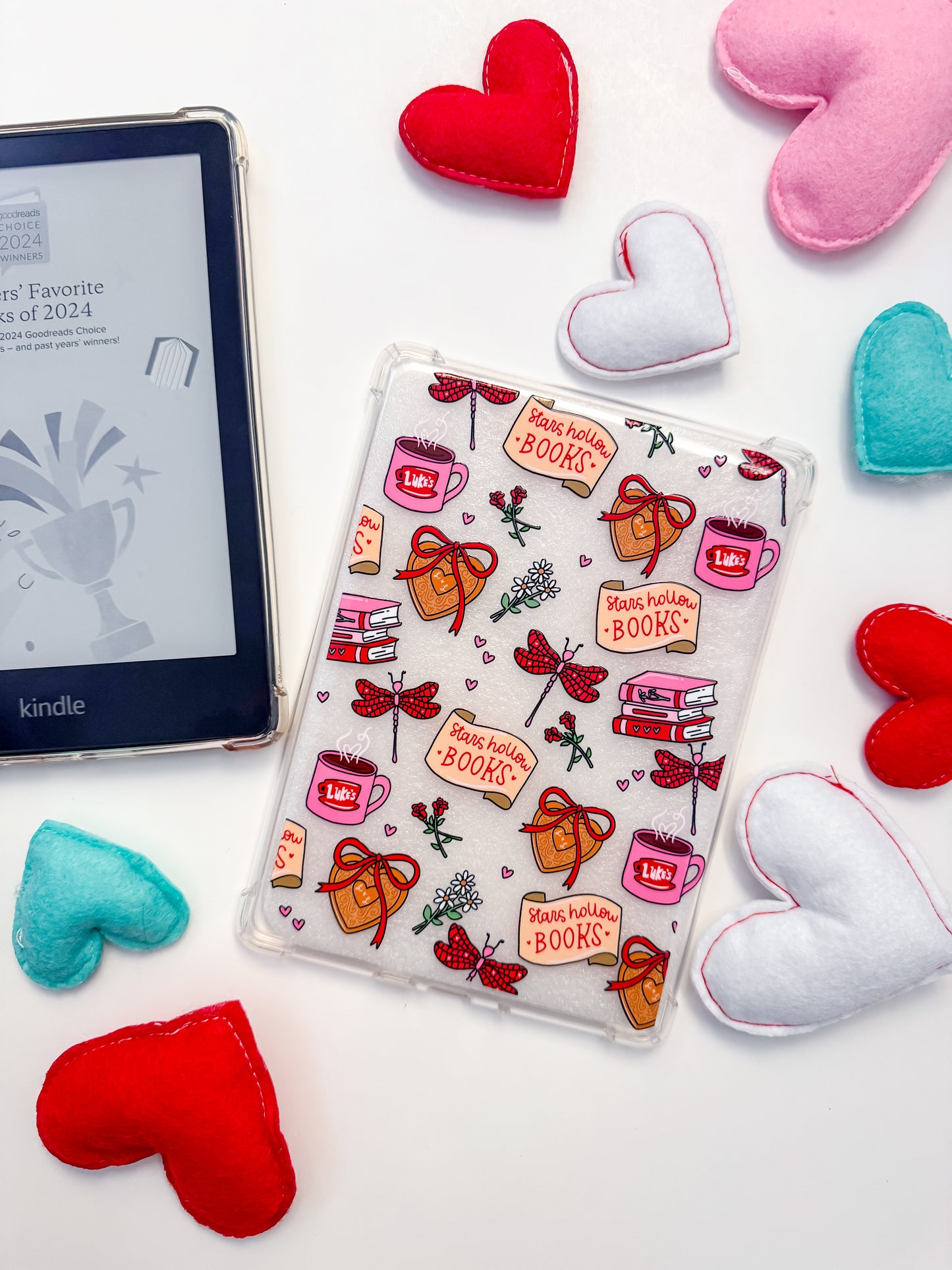 G.G. S.H. Books - Valentine's Day E Reader Case