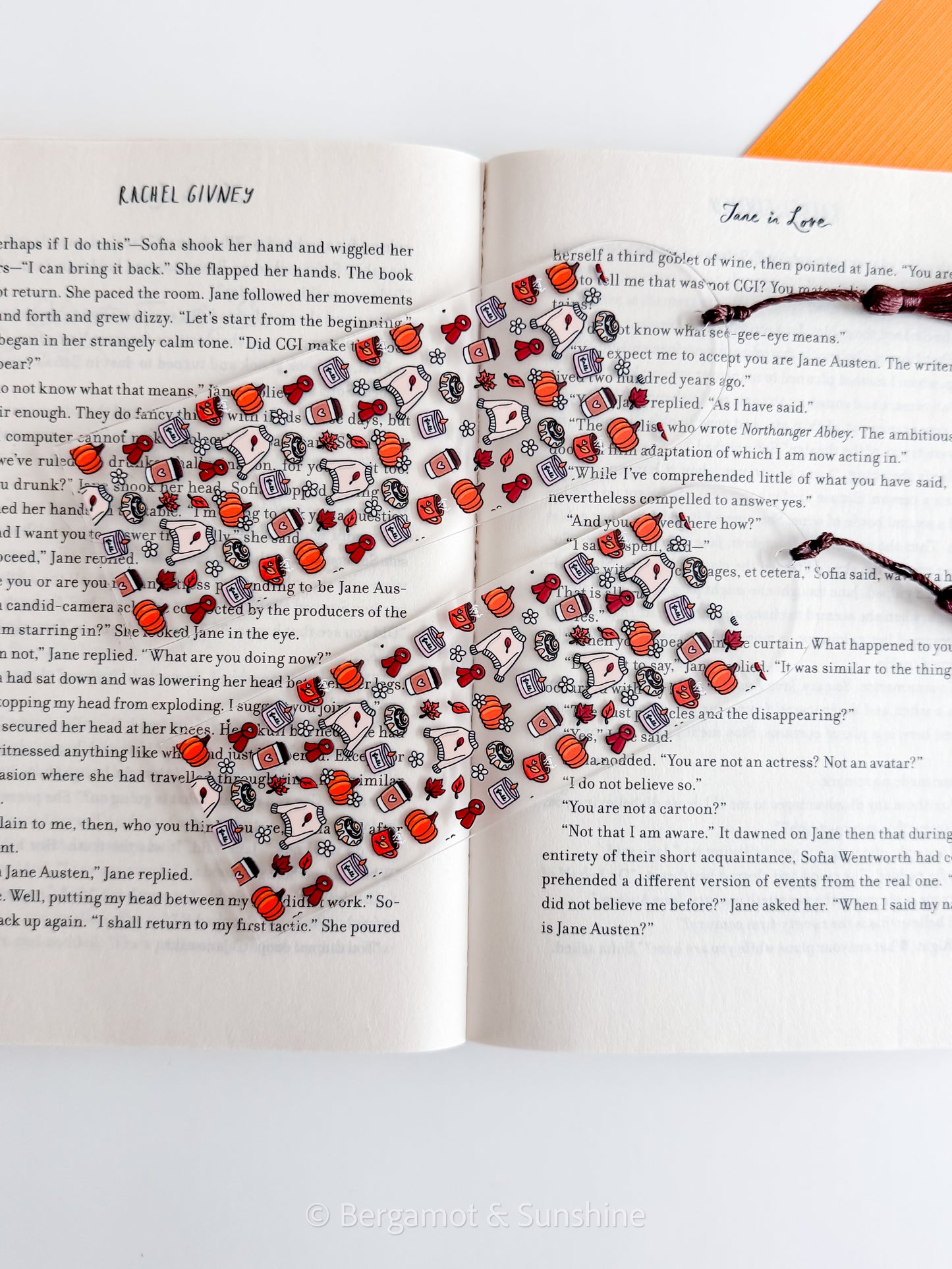 Pumpkin Spice Essentials Bookmark