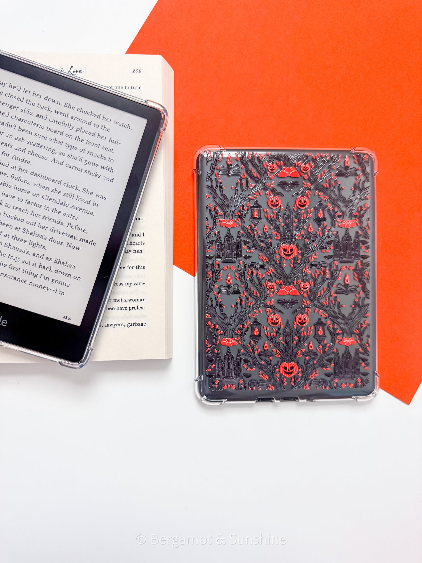 Spooky Mansion Kindle Case