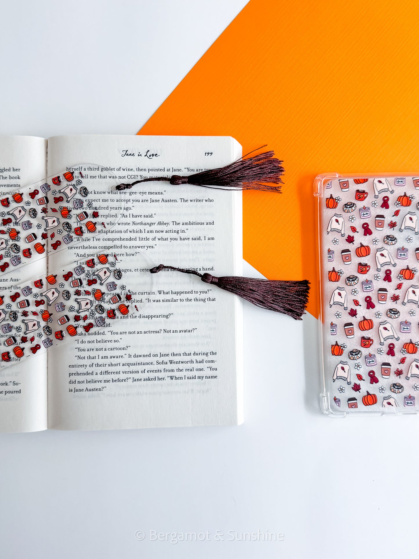 Pumpkin Spice Essentials Bookmark