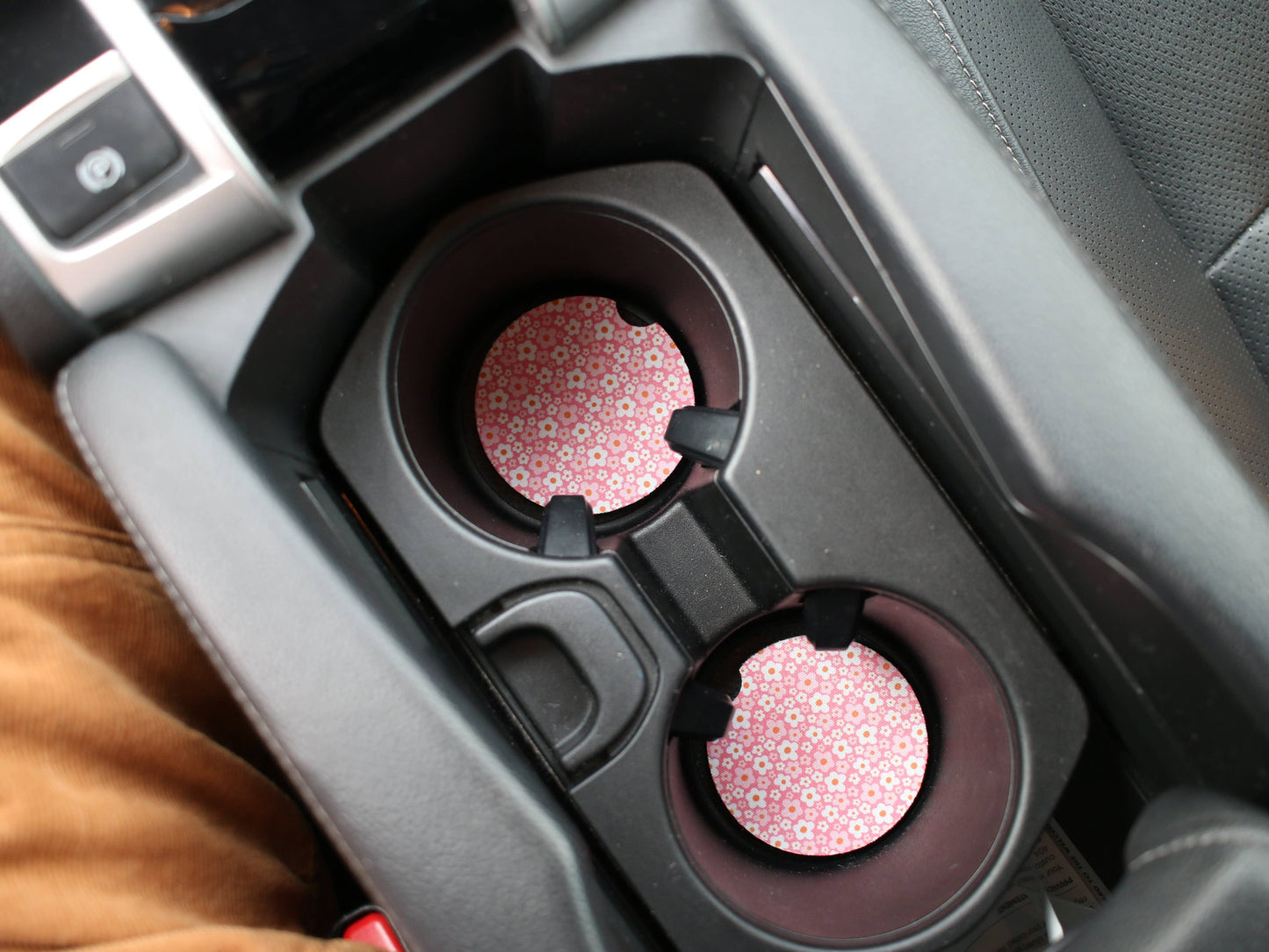 Mini Floral Car Coaster Set (more colors available)