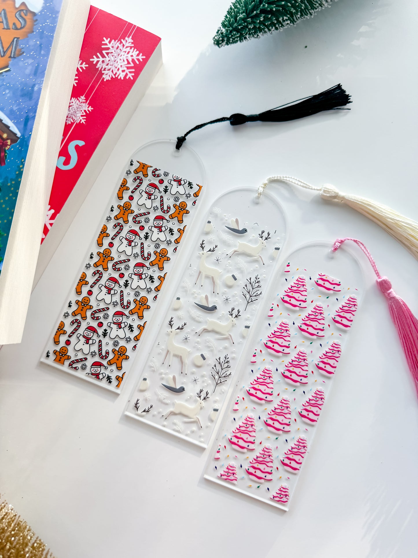 Free Mystery Acrylic Bookmark - orders over $50