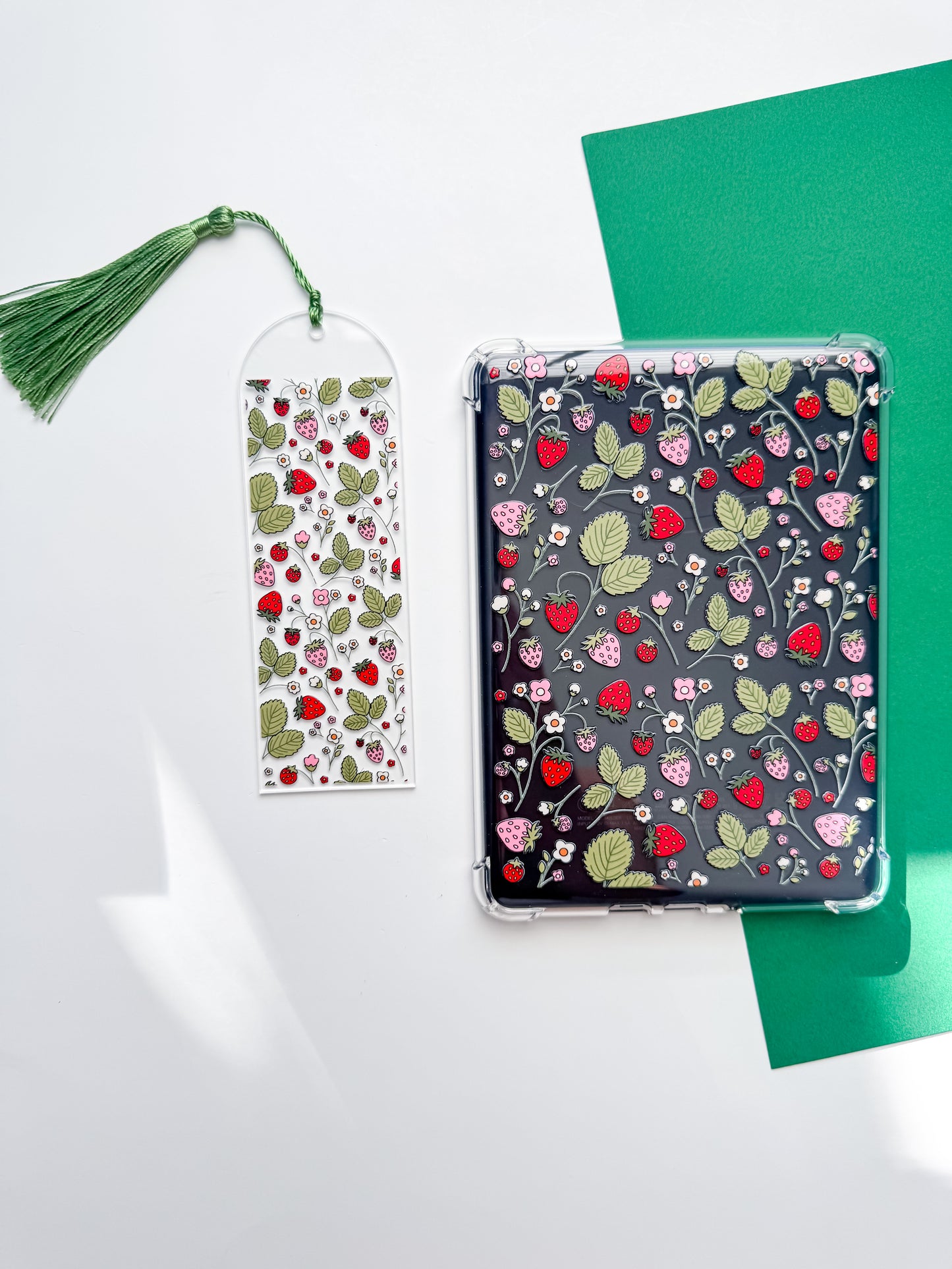 Strawberry Fields Acrylic Bookmark