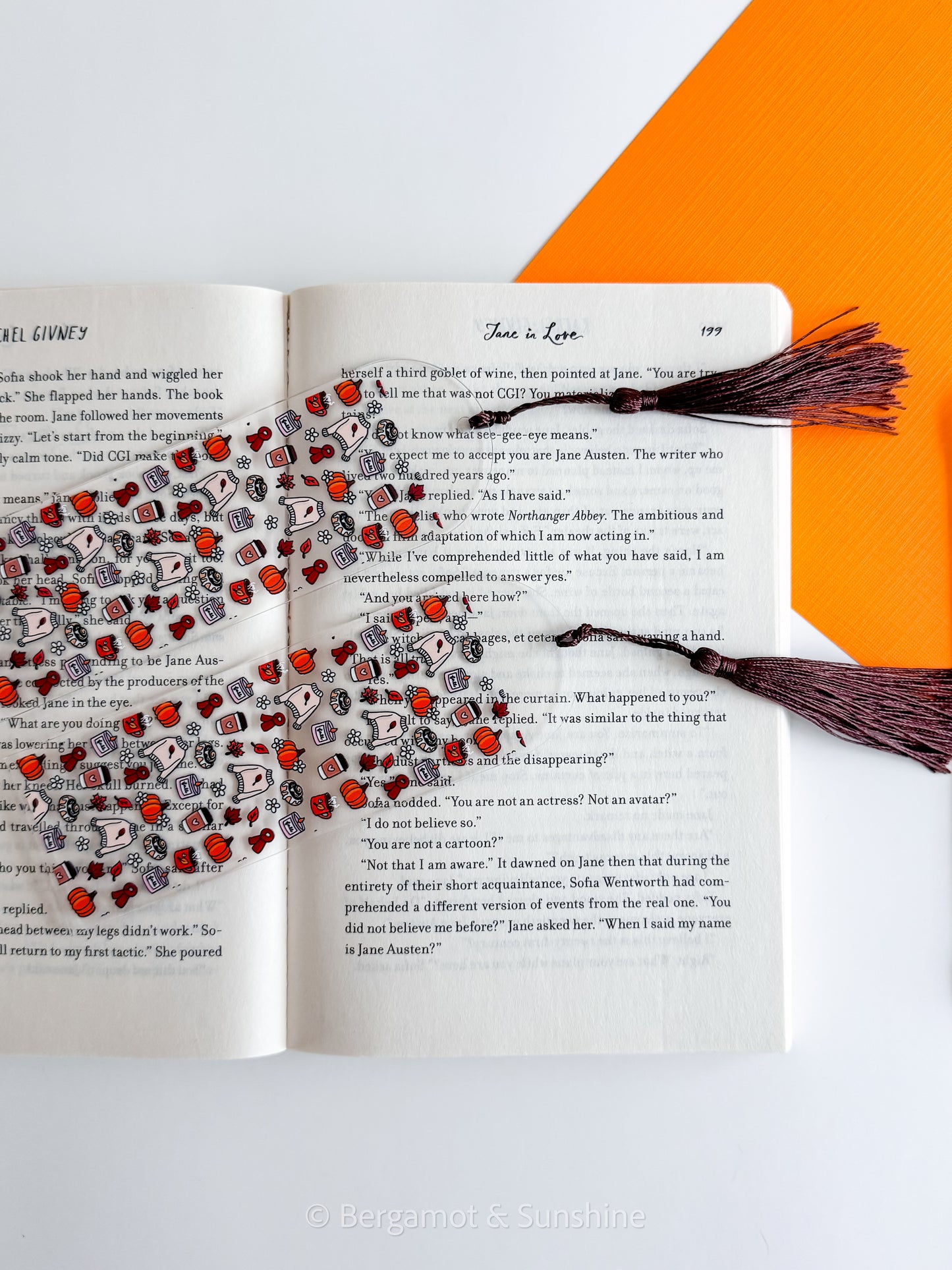 Pumpkin Spice Essentials Bookmark