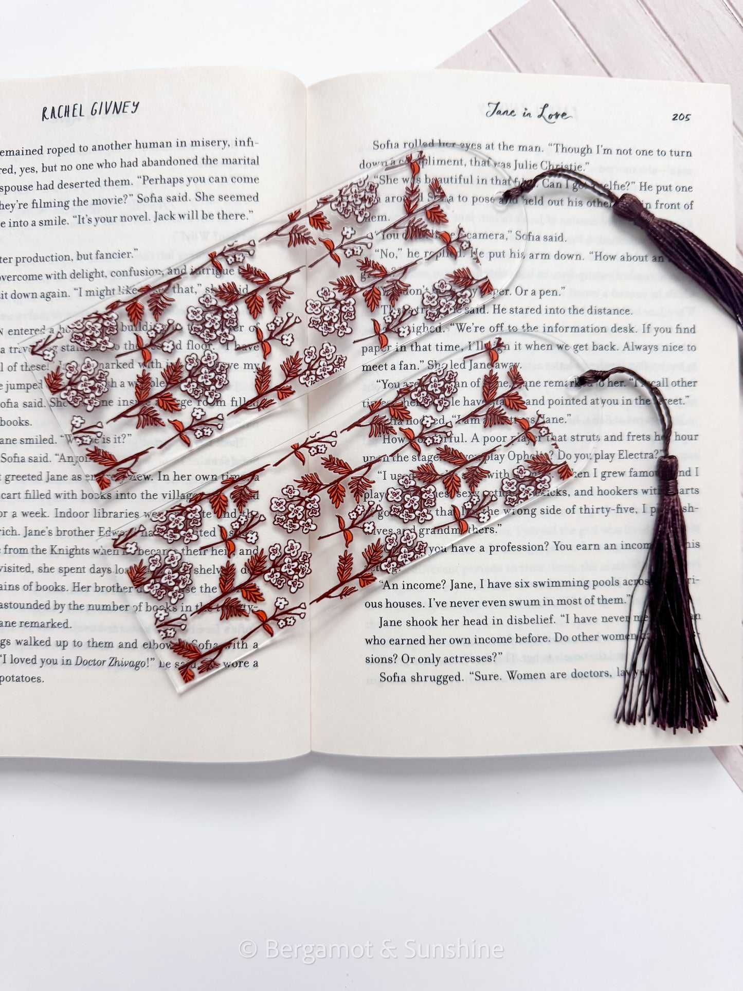 Autumn Floral Bookmark