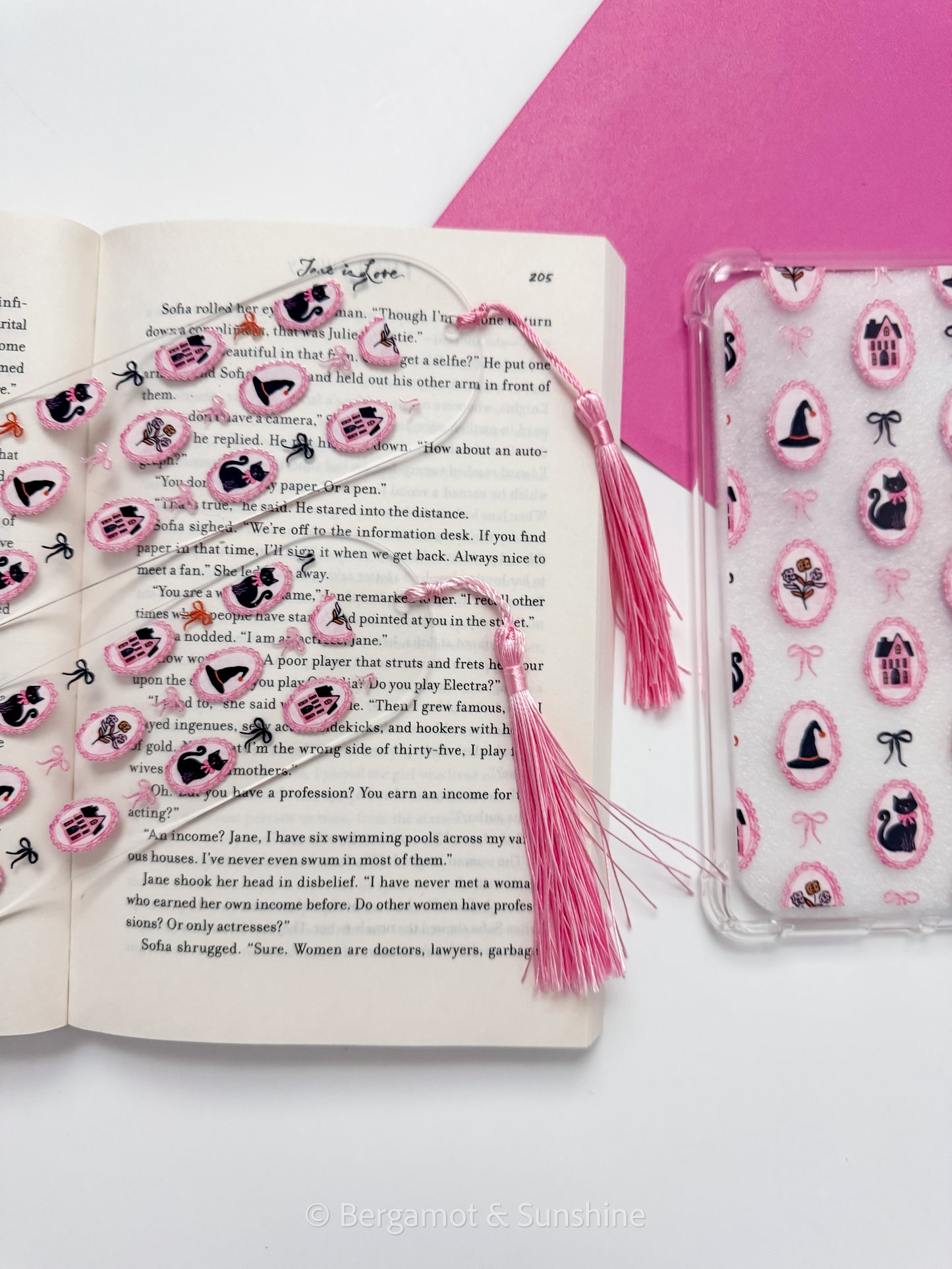 Spooky Cameo Bookmark