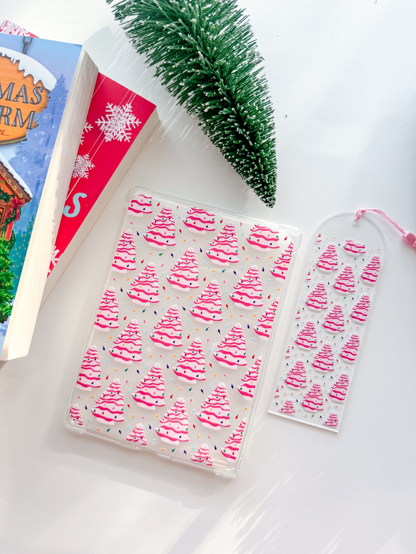 Pink Trees Bookmark