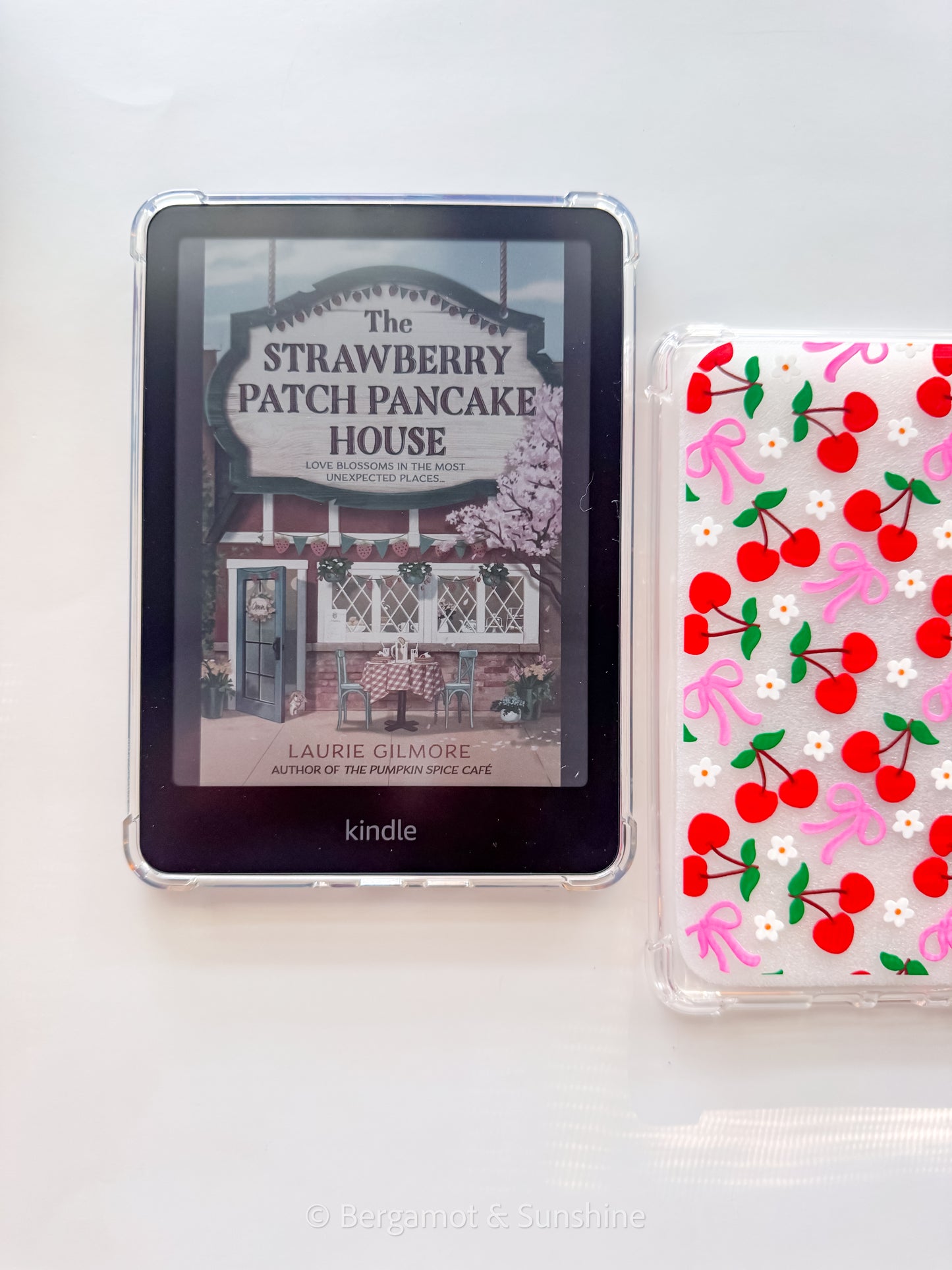 Cherries and Bows Kindle Case