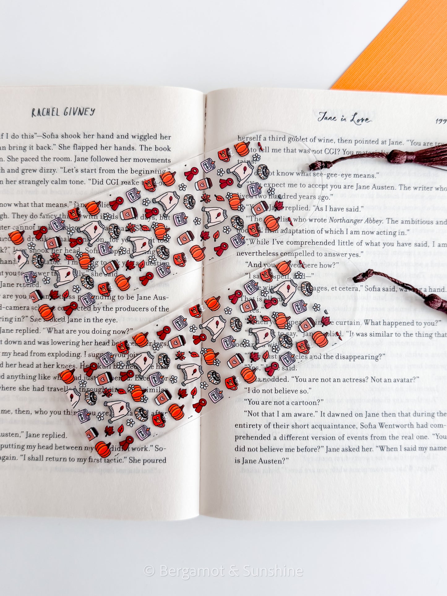 Pumpkin Spice Essentials Bookmark