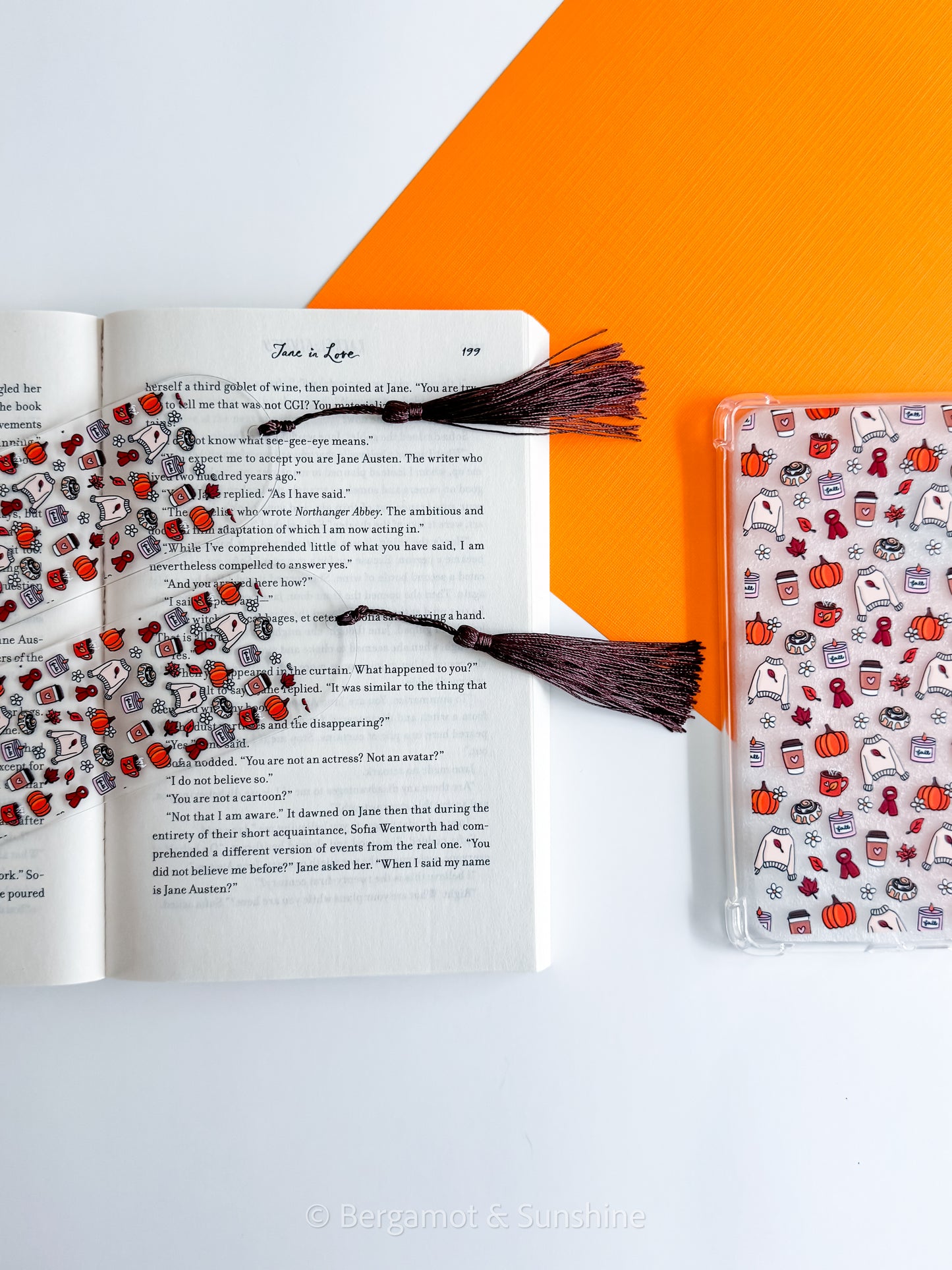 Pumpkin Spice Essentials Bookmark