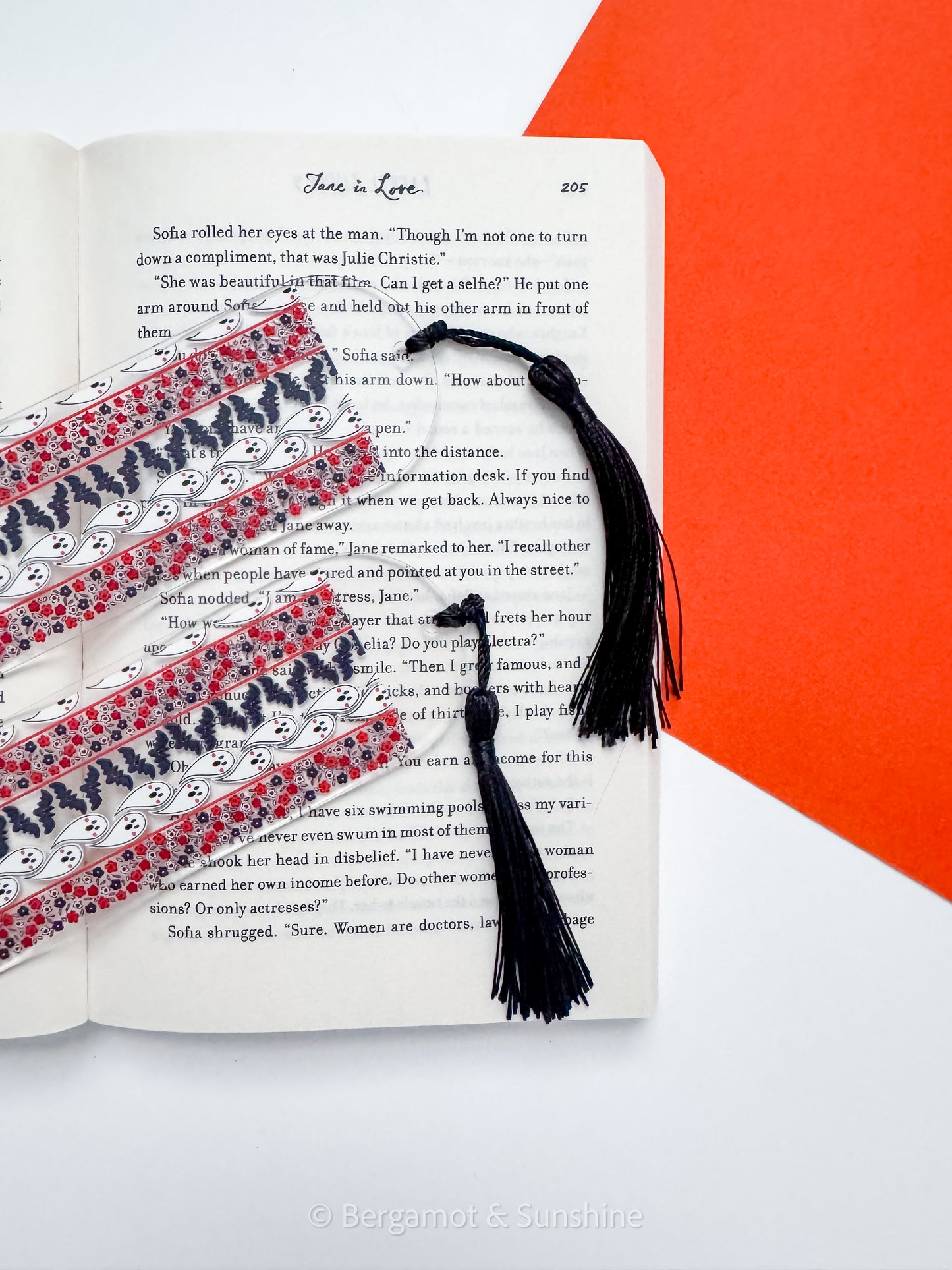Spooky Stripes Bookmark