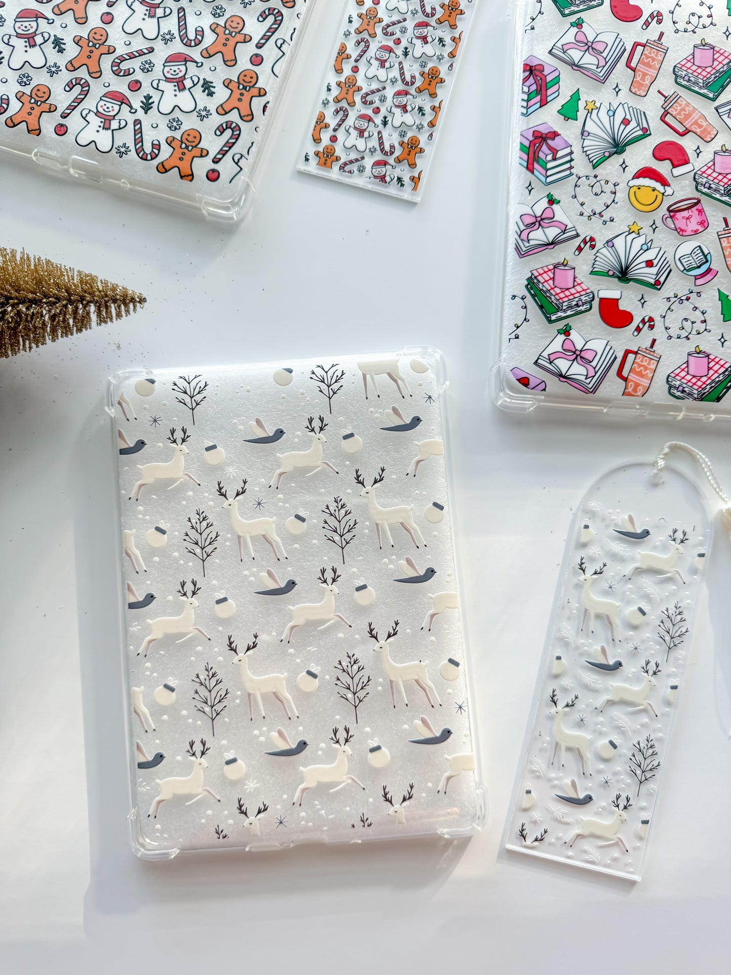 Festive Fawn Bookmark