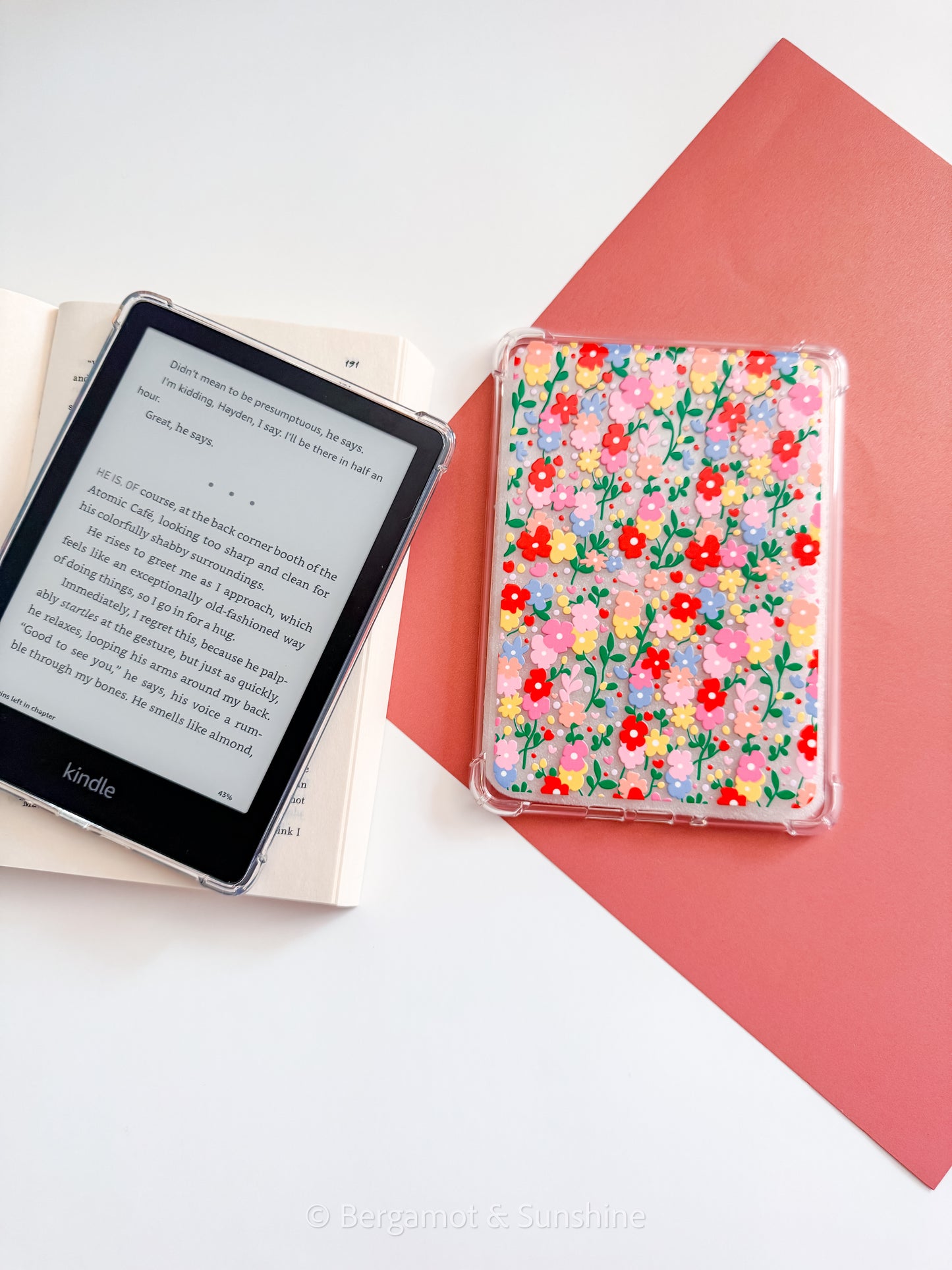 Wildflower Confetti Kindle Case