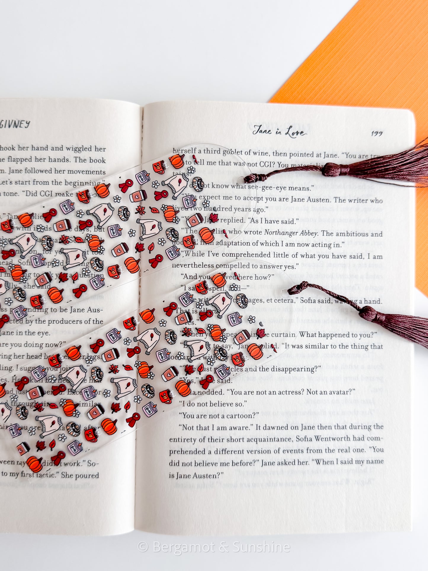 Pumpkin Spice Essentials Bookmark
