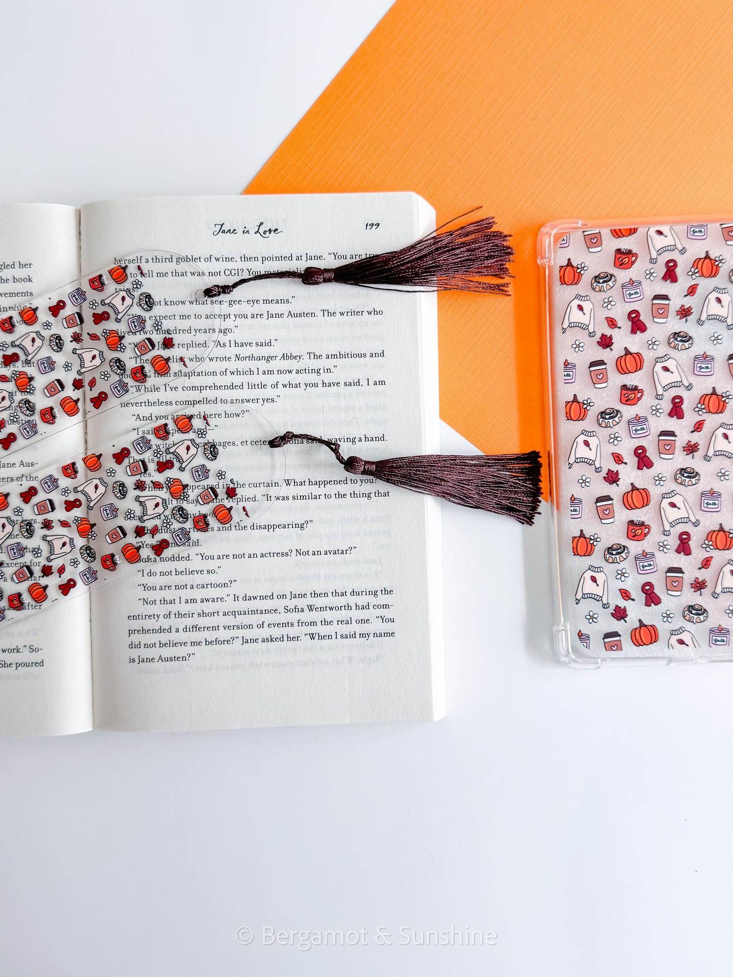 Pumpkin Spice Essentials Bookmark