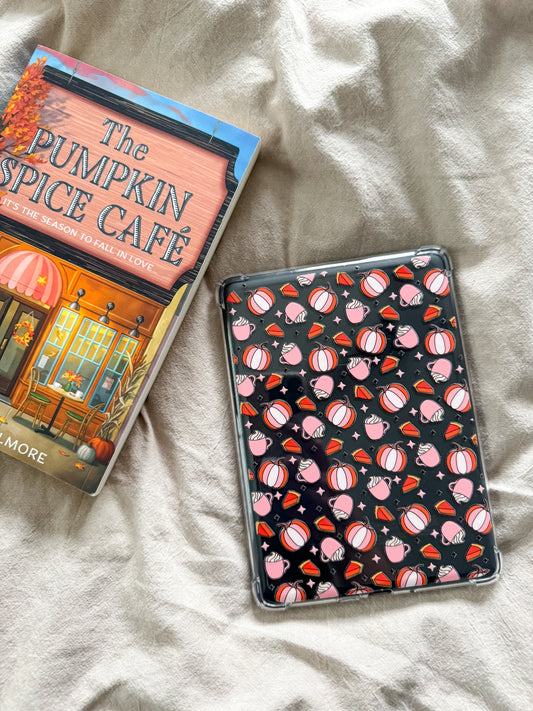 Pink Pumpkin Spice Kindle Case