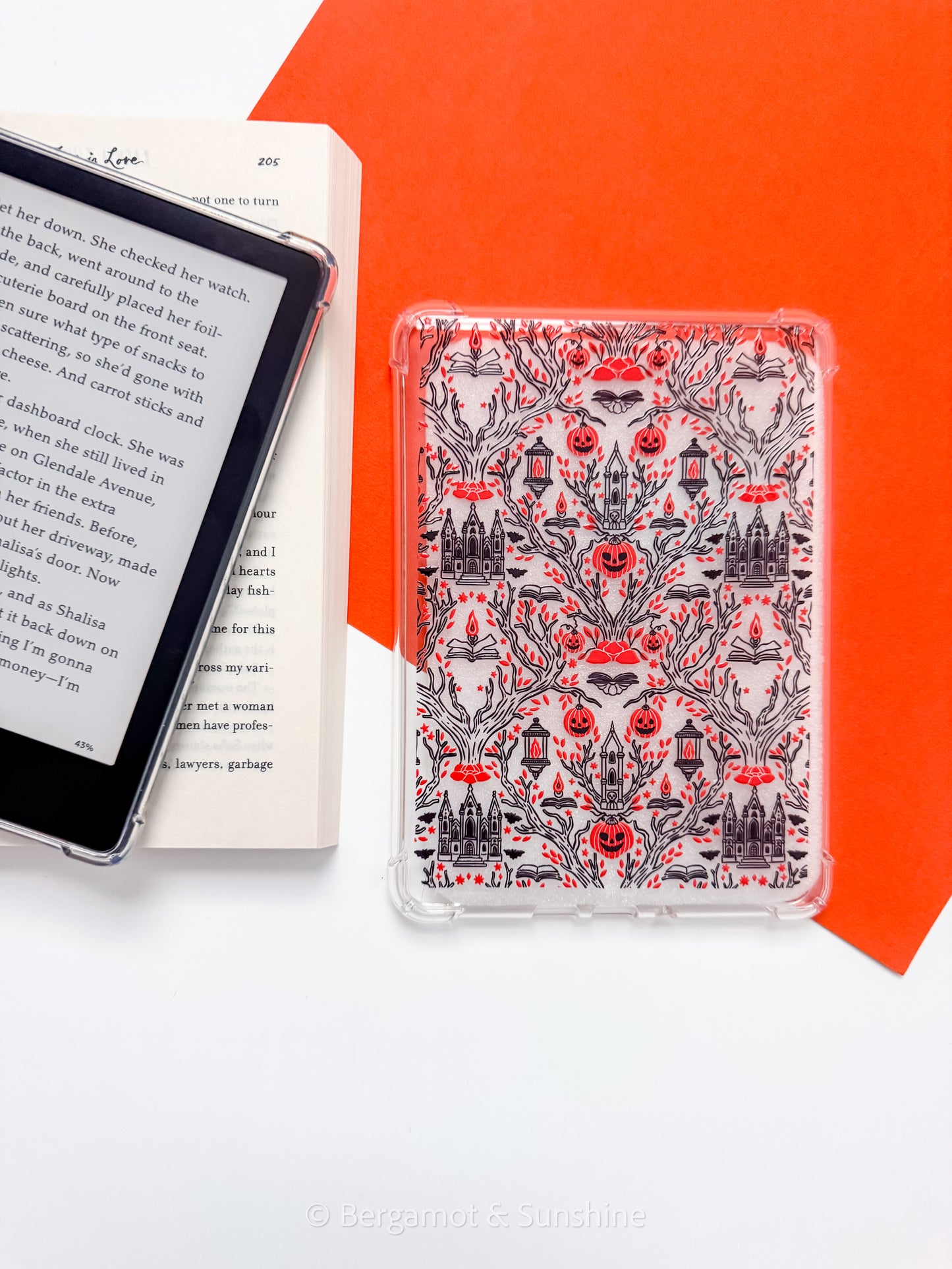 Spooky Mansion Kindle Case