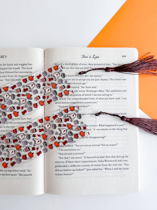 Pumpkin Spice Essentials Bookmark