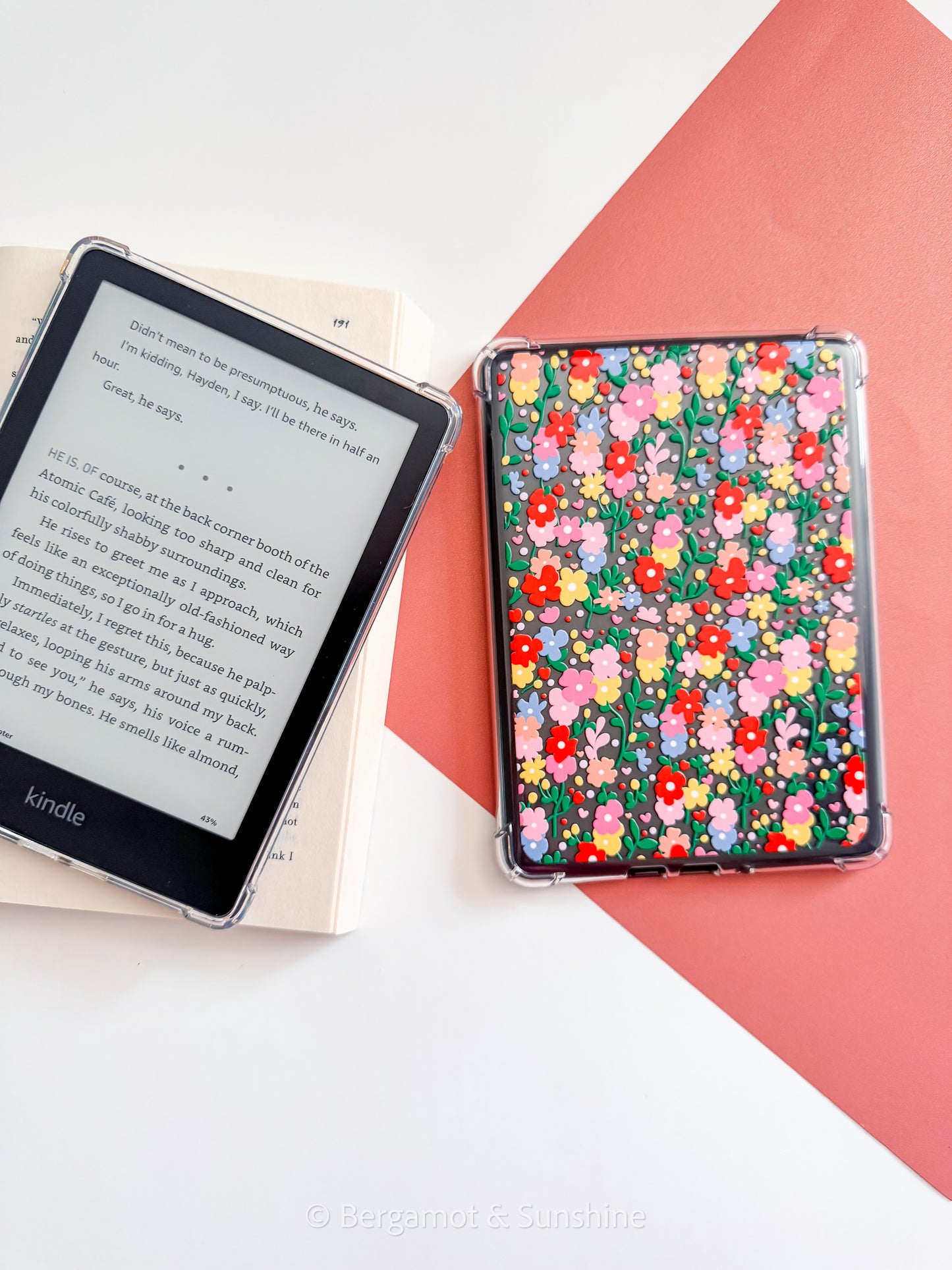Wildflower Confetti Kindle Case