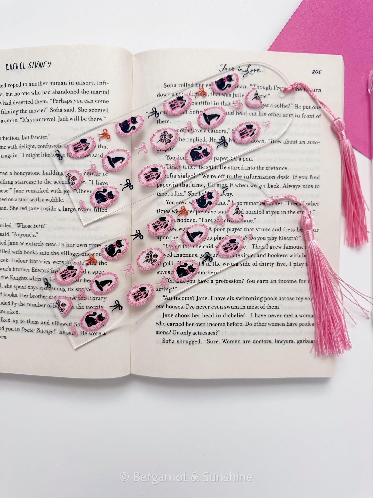 Spooky Cameo Bookmark