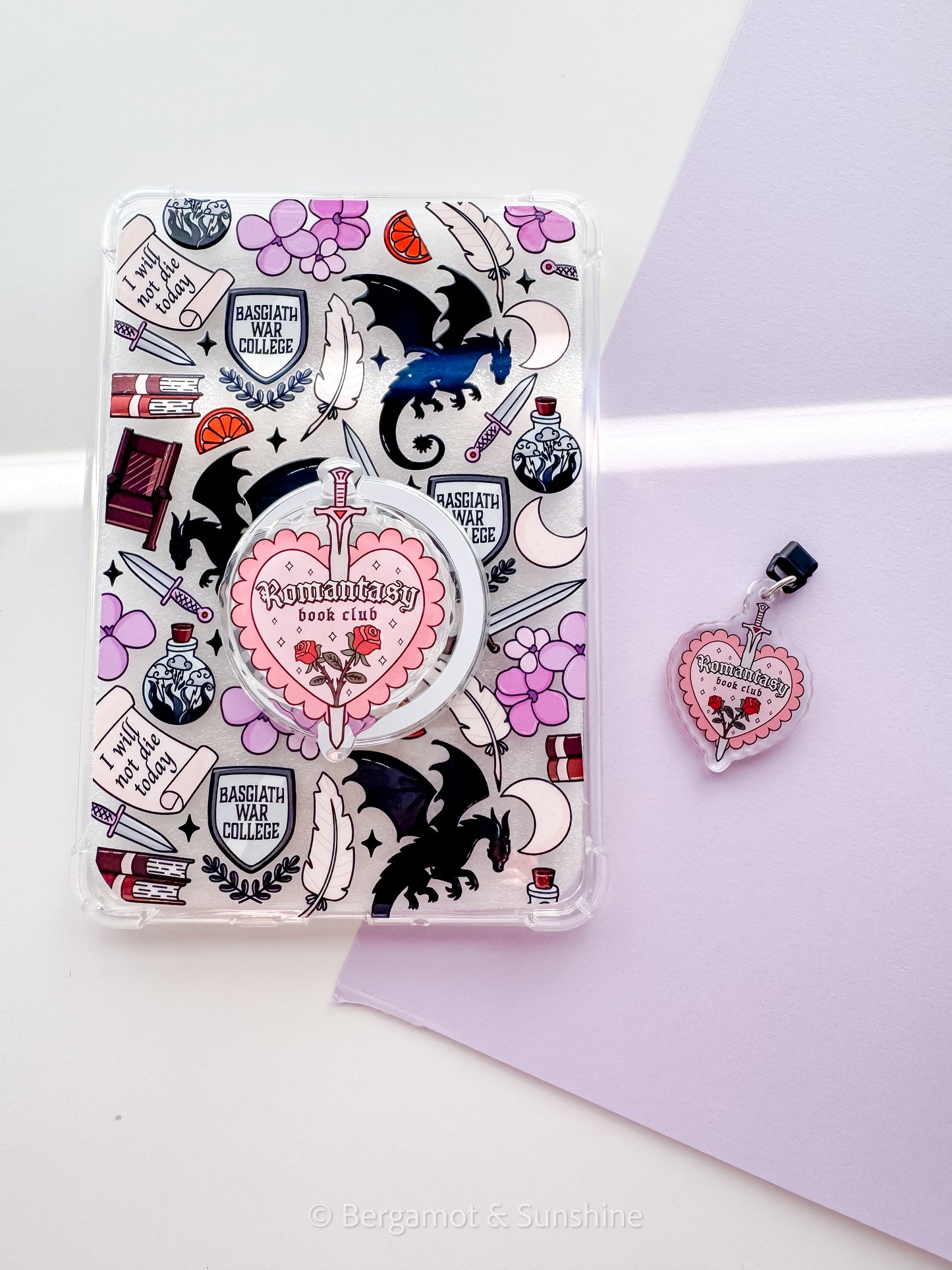 Romantasy Book Club Magsafe Phone and E reader Grip