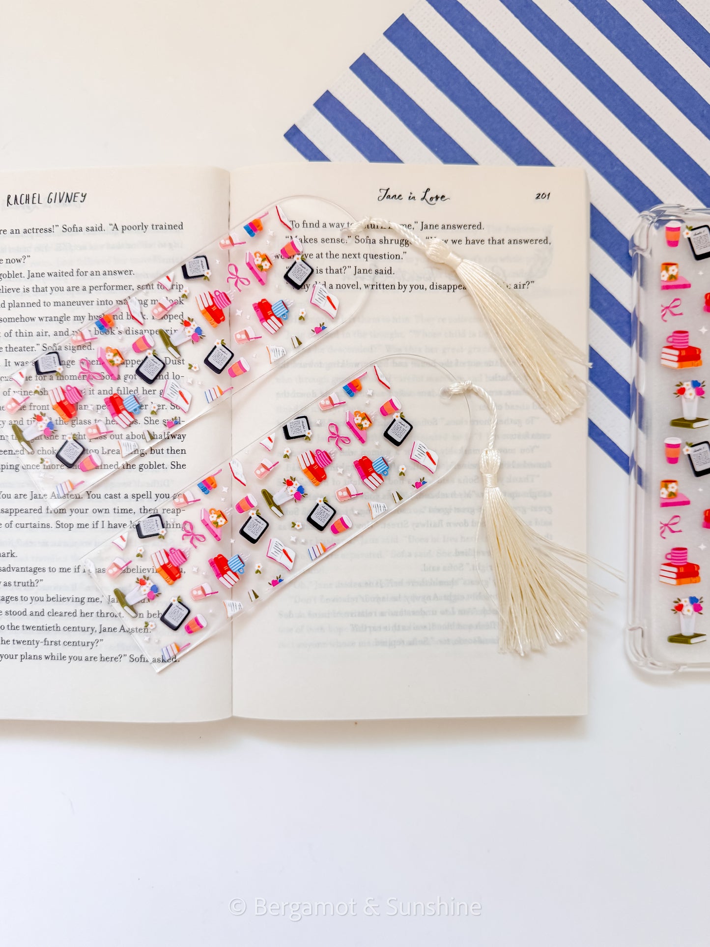Kindle Bookworm Bookmark
