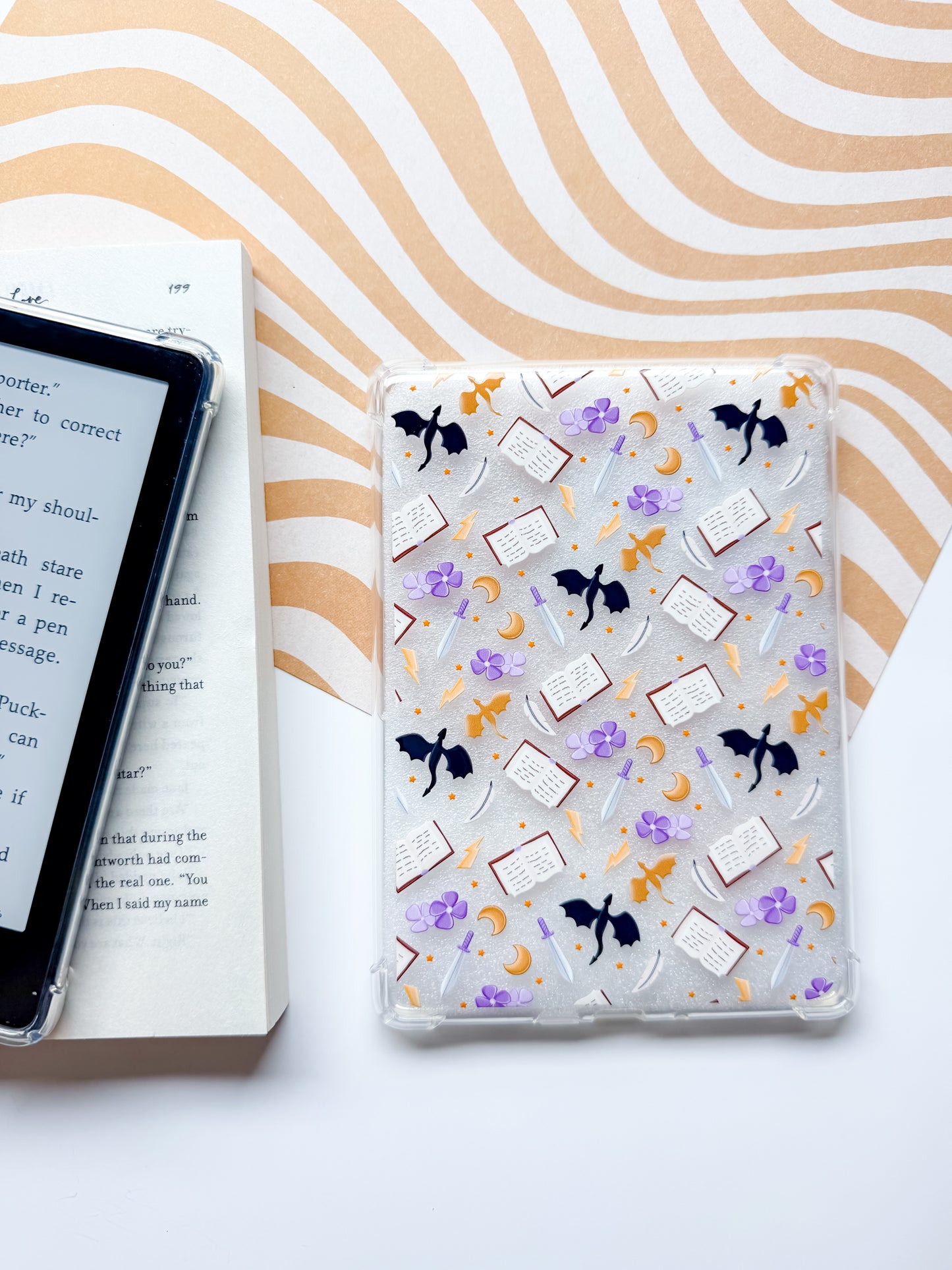 4W Violets Ward Kindle Case