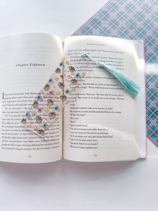 Book Club Acrylic Bookmark