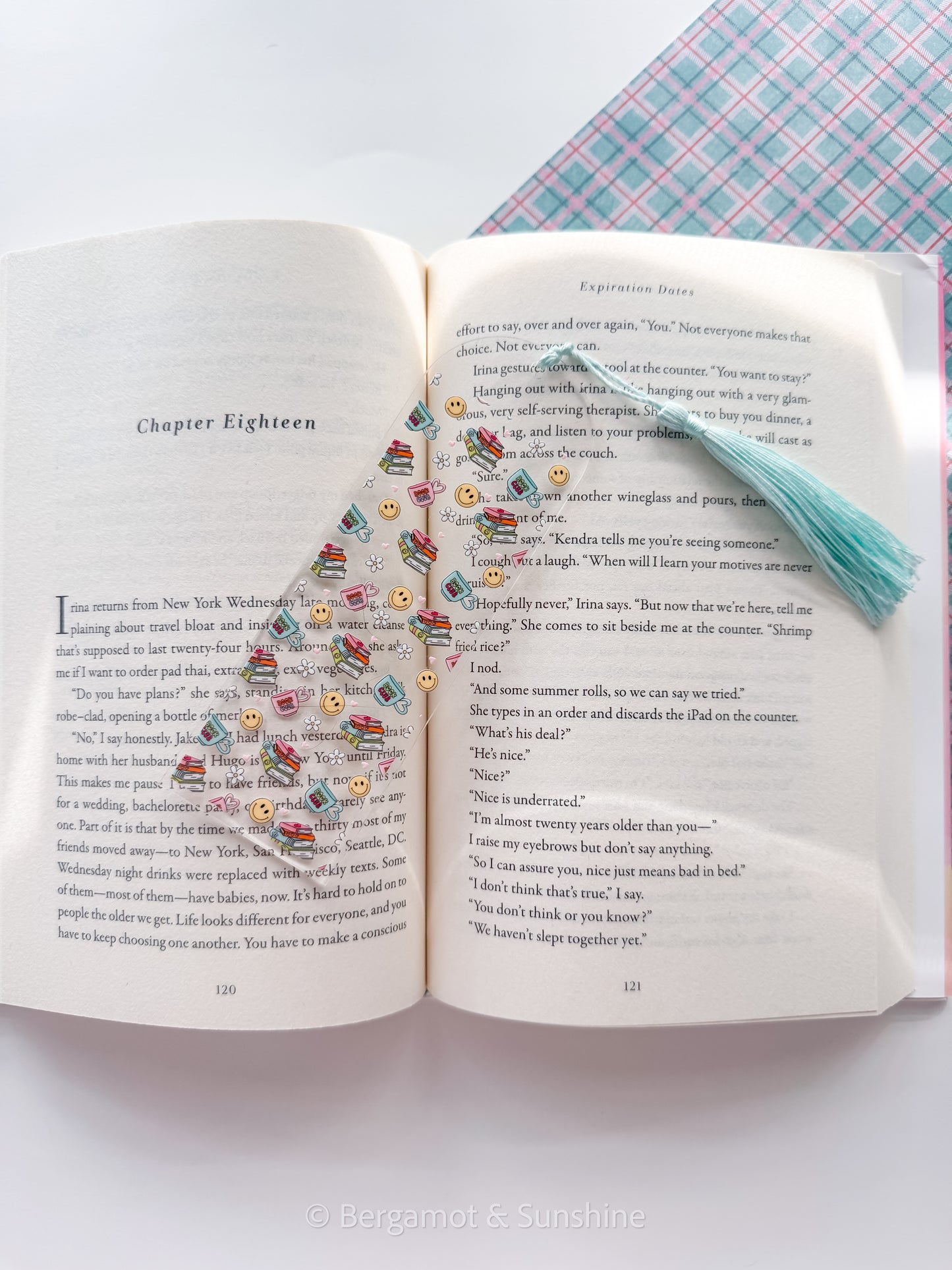 Book Club Acrylic Bookmark