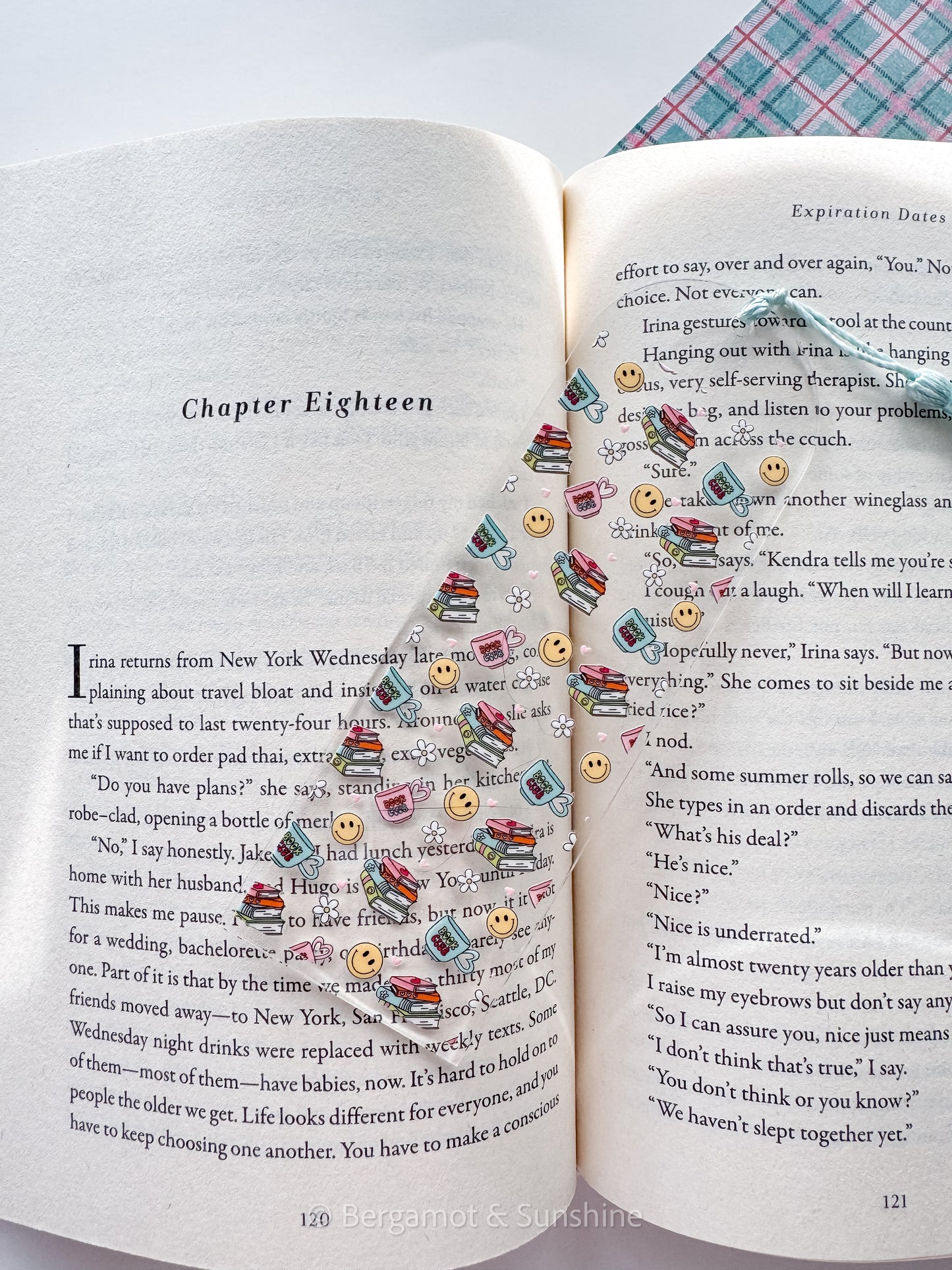 Book Club Acrylic Bookmark