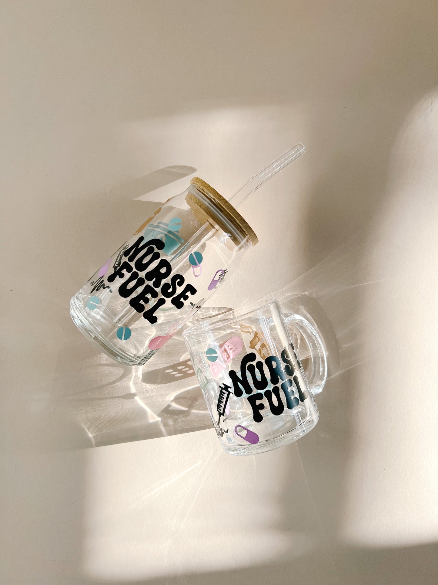 nurse fuel drink ware set