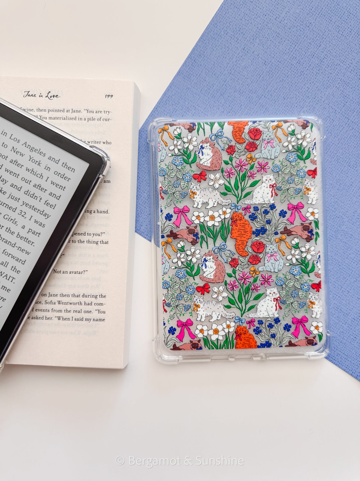 Cats in the Garden Kindle Case