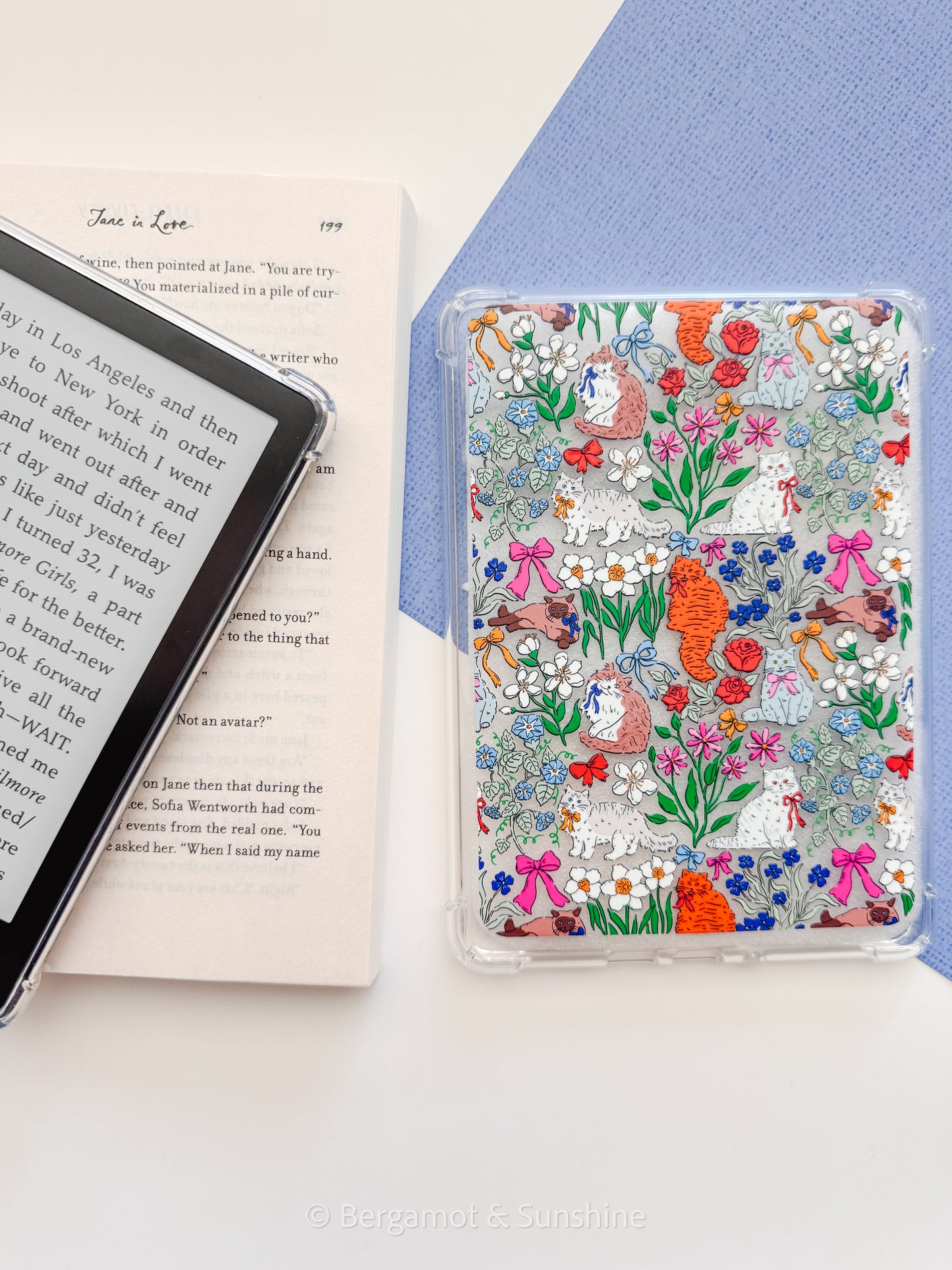 Cats in the Garden Kindle Case
