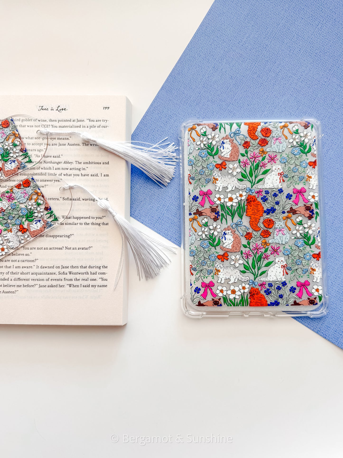 Cats in the Garden Kindle Case