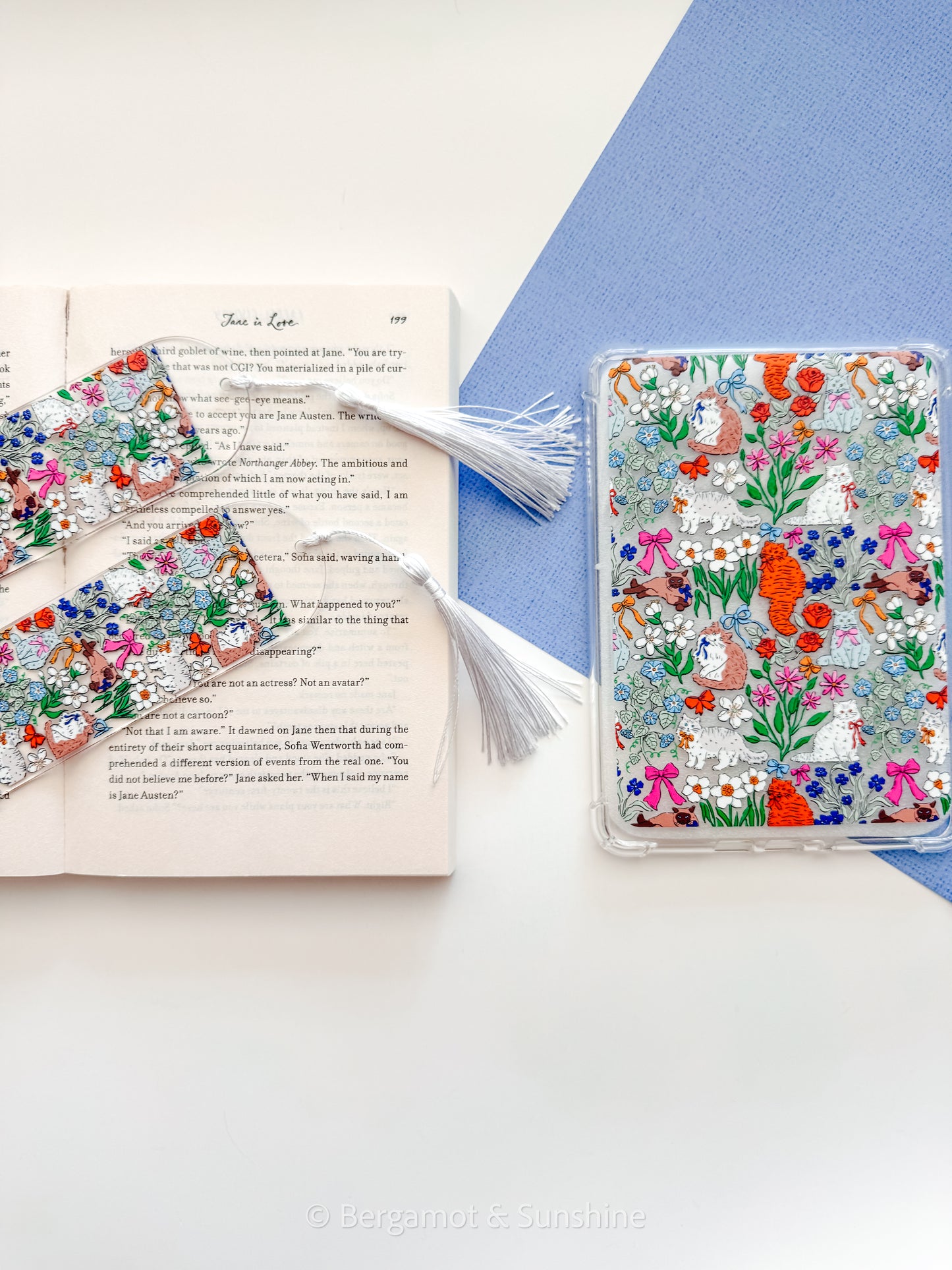 Cats in the Garden Kindle Case