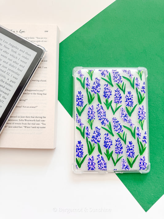 Purple Hyacinth Kindle Case