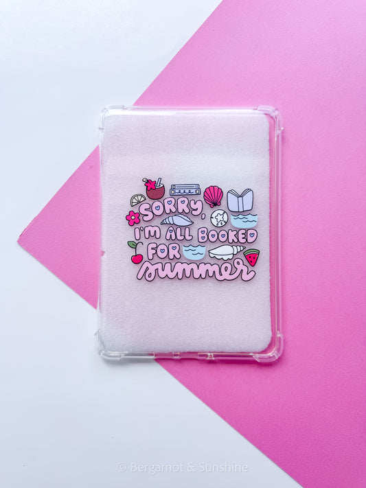 Sorry I'm All Booked for Summer E Reader Case