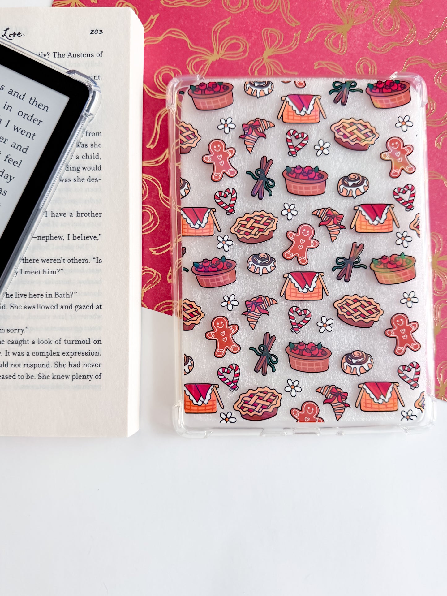 Holiday Sweets and Treats Holographic Kindle Case
